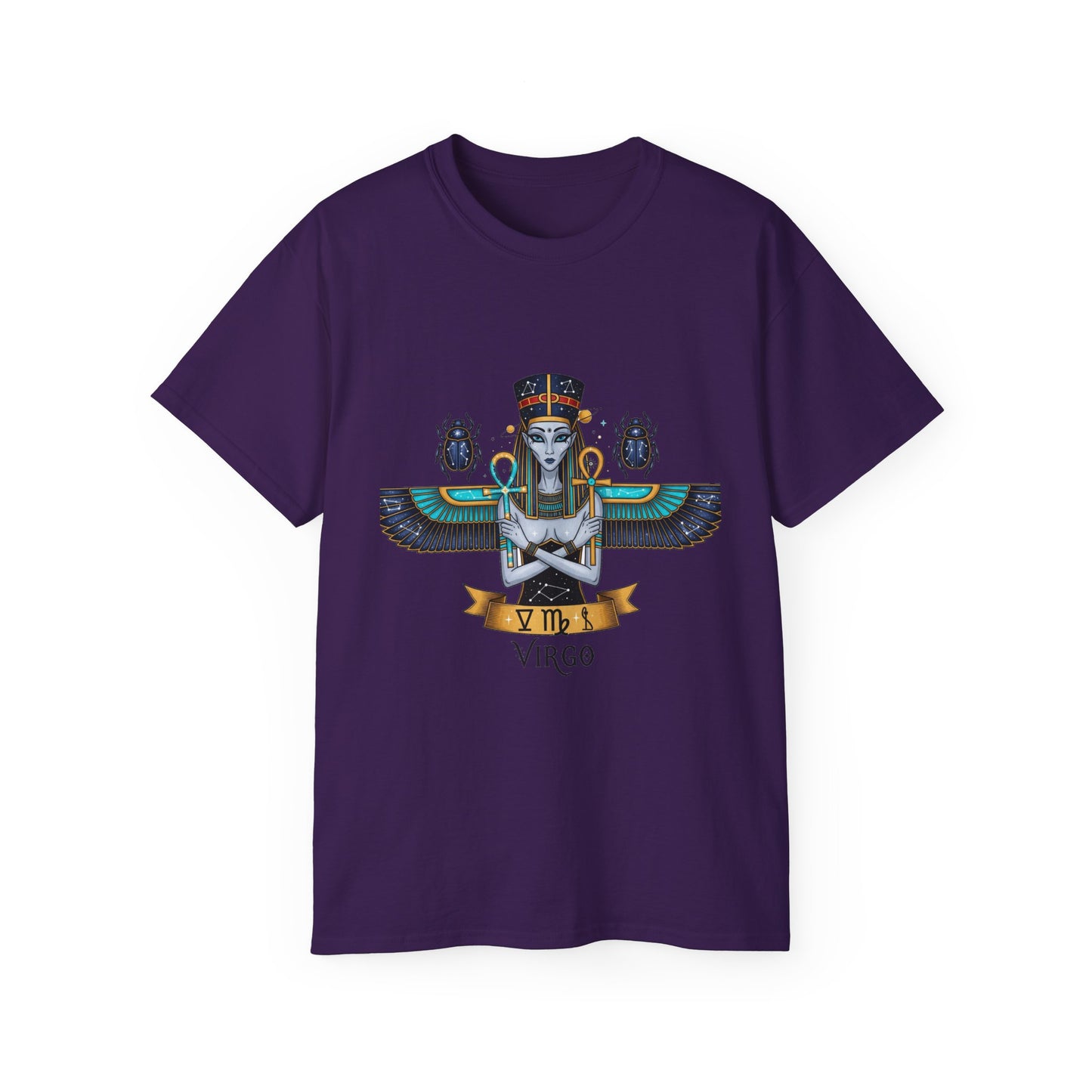Virgo Zodiac Unisex Cotton Tee, Astrology Gift, Virgo Season Shirt, Graphic Tee for Her, Horoscope Top, Astrology Apparel