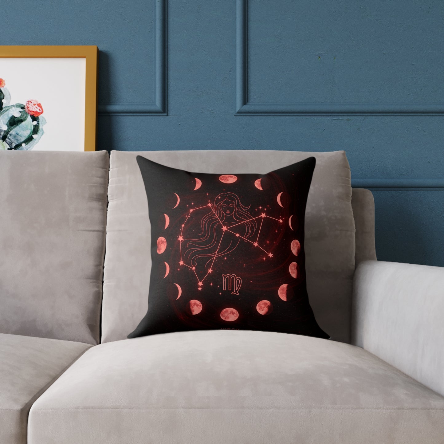 Square Poly Canvas Pillow