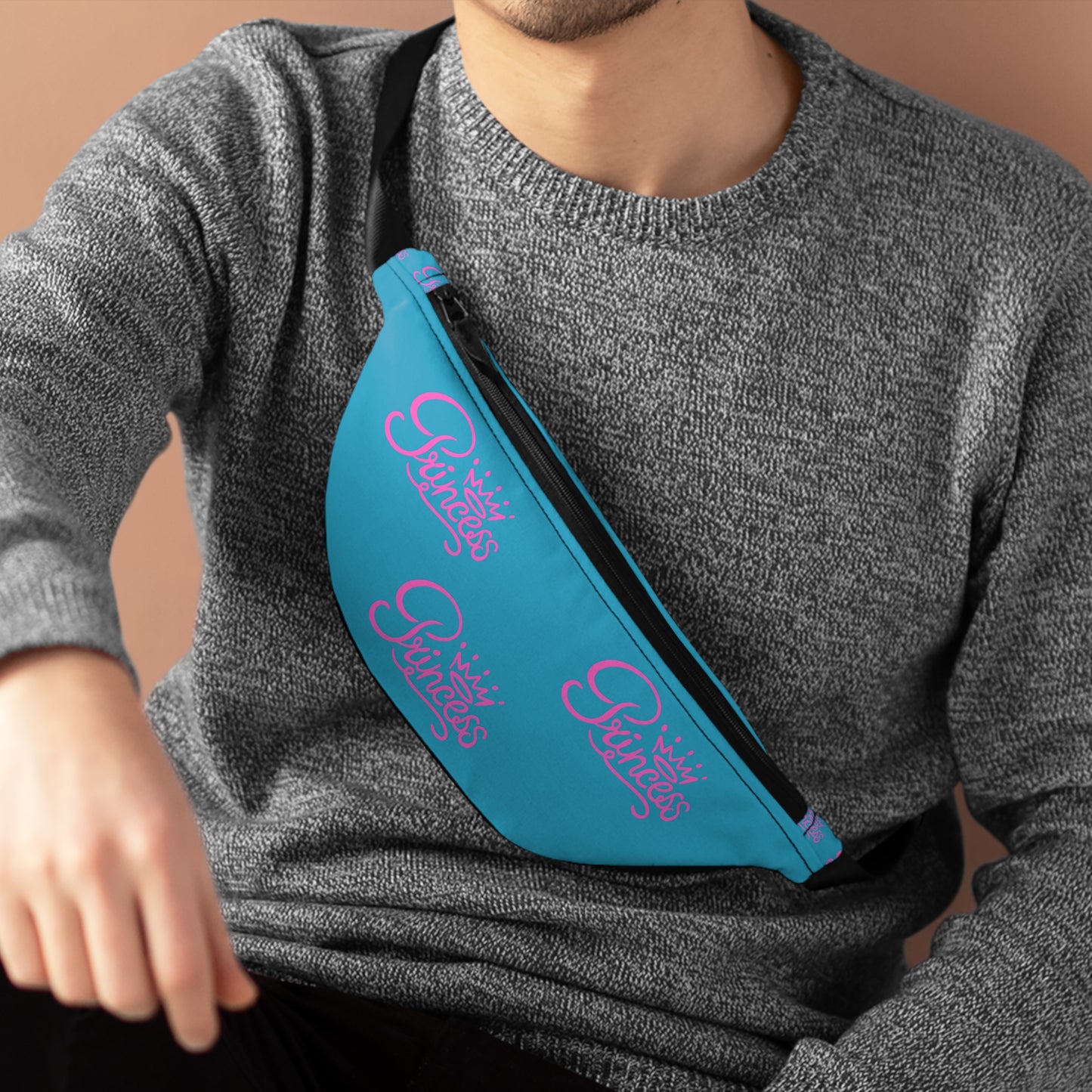 Vibrant Swirl Fanny Pack - Colorful Hip Bag, Festival Essential, Travel Accessory, Summer Vibe, Youthful Style
