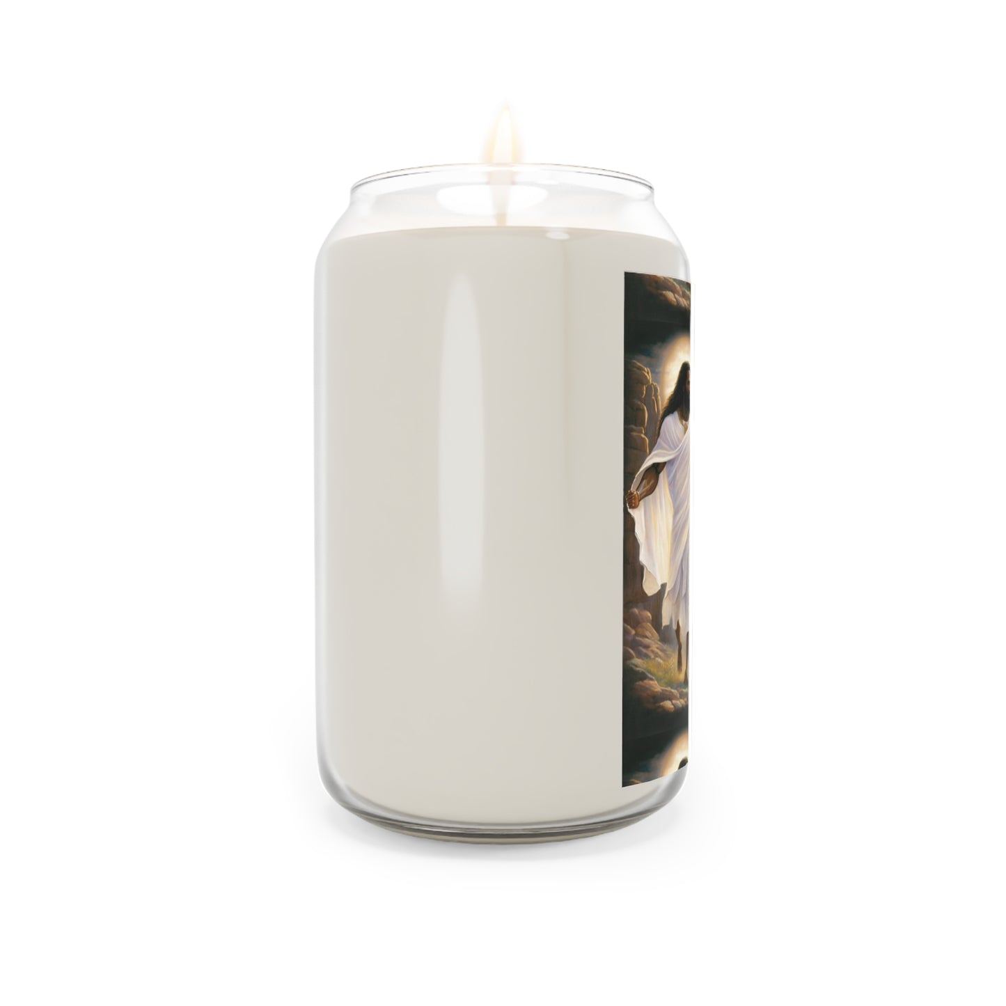 Spiritual Scented Soy Candle - Aromatic Blessings, 13.75oz, Home Decor, Relaxation Candle, Gifts for Faith, Meditation, Jesus Theme