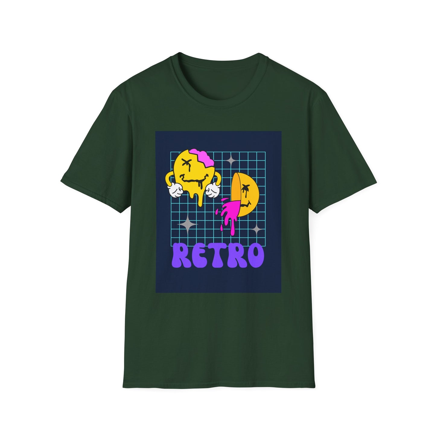 Retro Vibes T-Shirt, Vintage Tee, Graphic Shirt, 90s Style Top, Unisex Clothing, Hipster Apparel