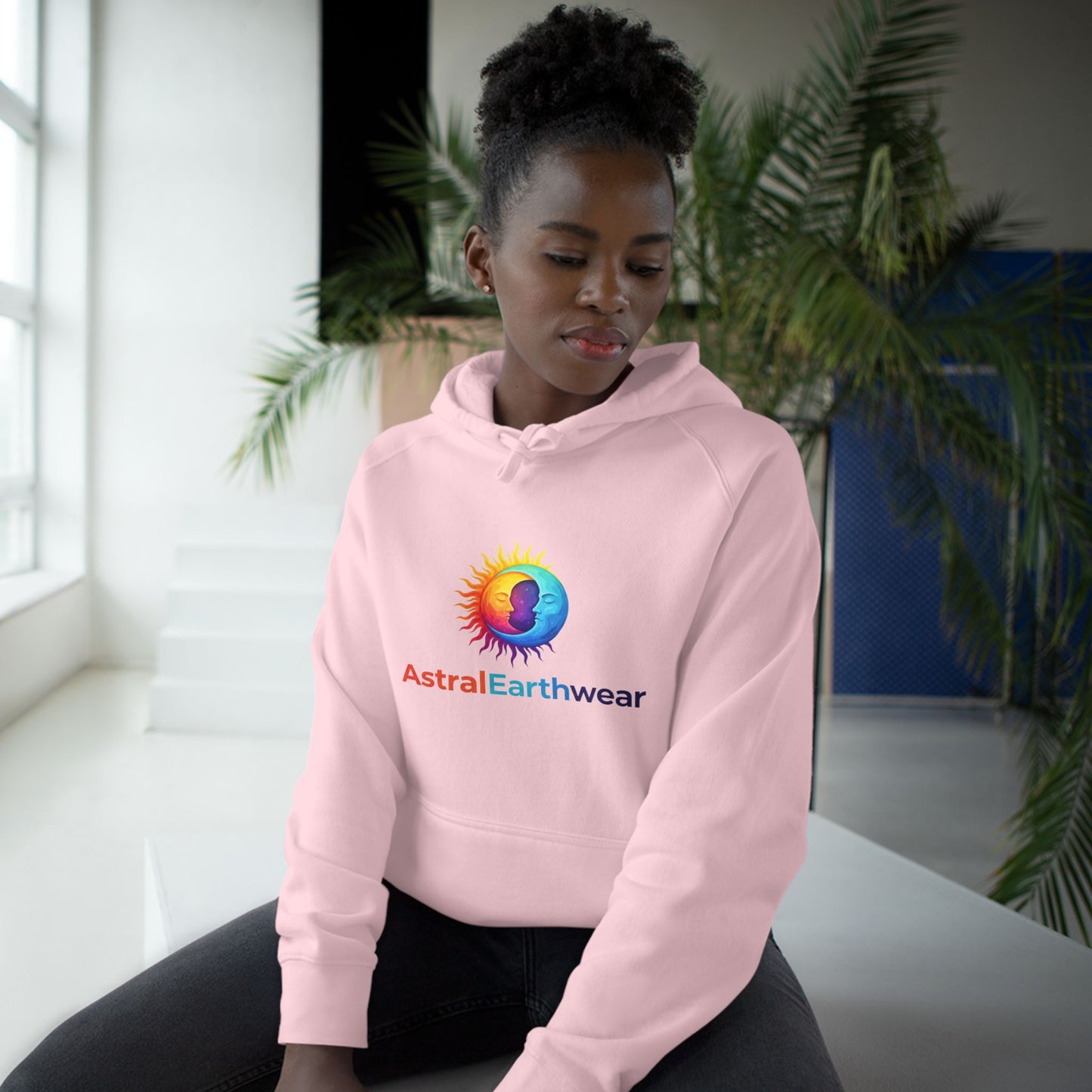 Astral Earthwear Unisex Hoodie, Cozy Gift for Space Lovers, Astrology Apparel, Everyday Sweatshirt, Ideal for Birthdays