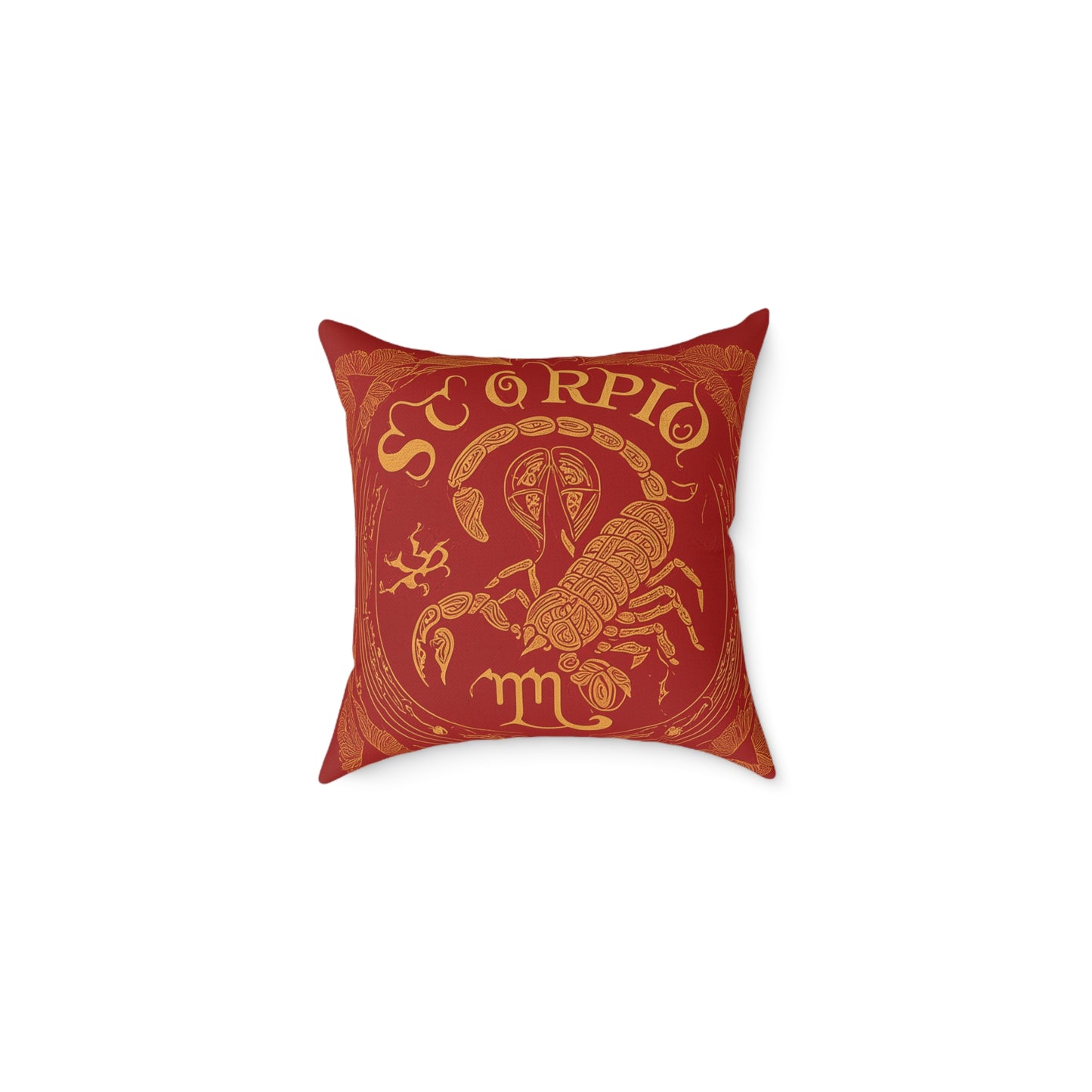 Scorpio Zodiac Pillow, Astrological Home Decor, Gift for Astrology Lovers, Cushion for Astrology Sign, Birthday Gift for Scorpio