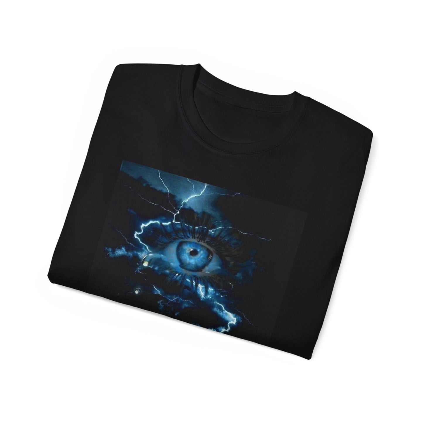 Mystical Eye Graphic Tee, Unisex Cotton T-Shirt, Spiritual Shirt, Casual Wear for Art Lovers, Gift for Birthdays, Festivals