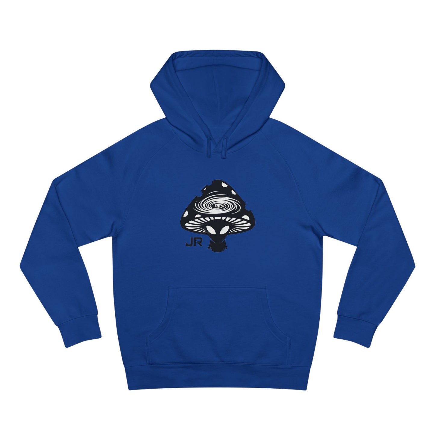 Cosmic Mushroom Unisex Hoodie, Planetary Vibes Sweatshirt, Psychedelic Gift for Nature Lovers, Unique Apparel for Festivals