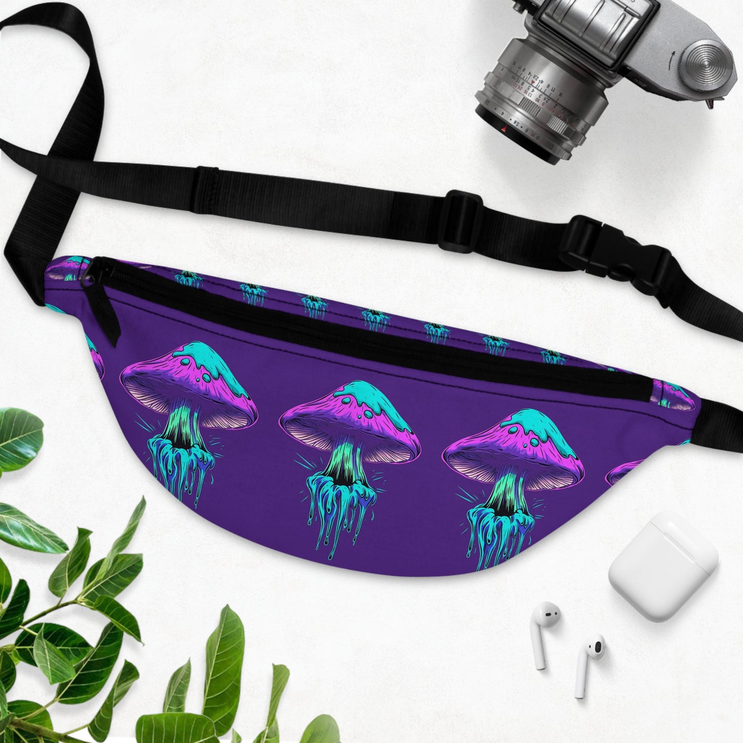 Colorful Jellyfish Fanny Pack, Fun Outdoor Accessory, Festival Gear, Beach Bag, Unique Gift for Friends