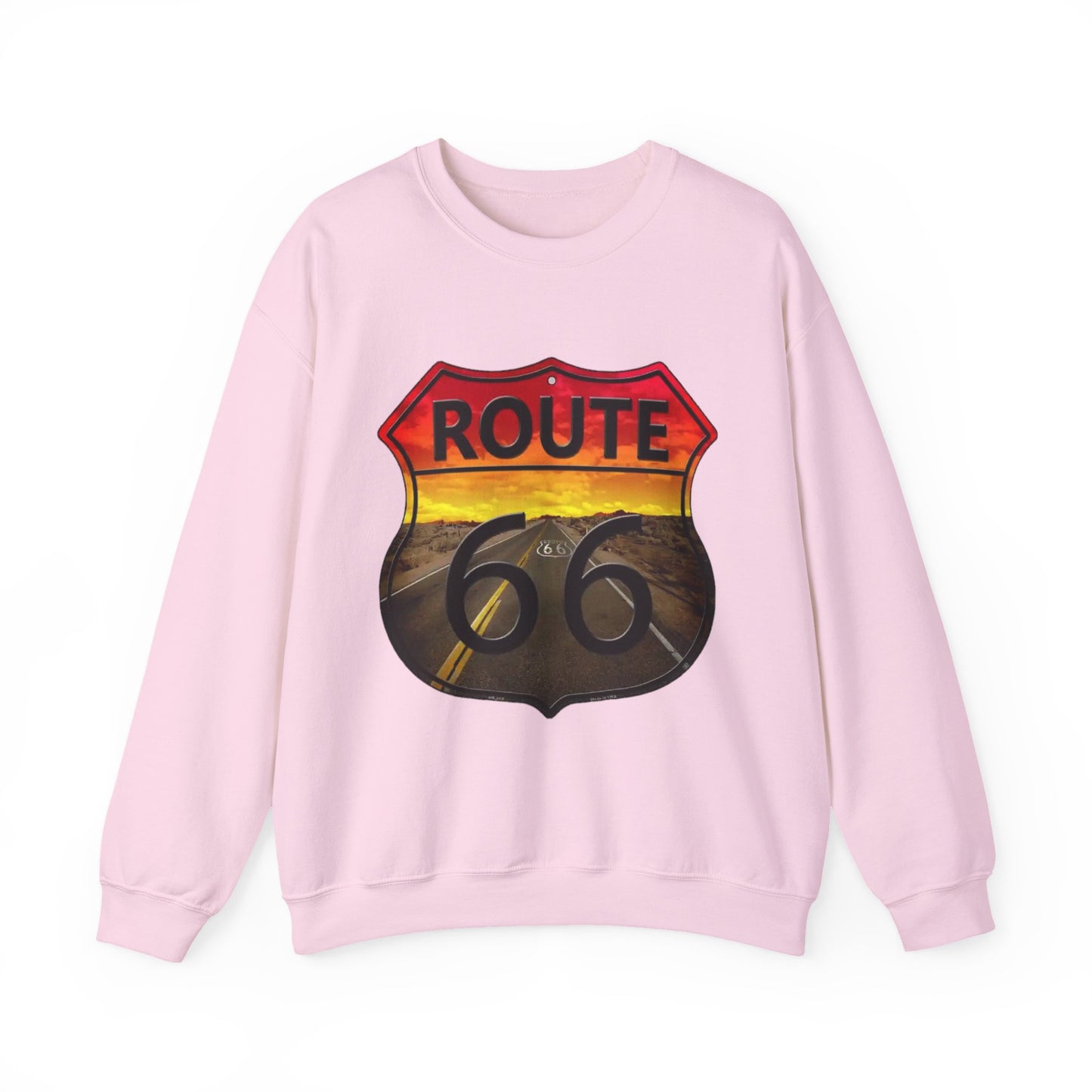 Route 66 Adventure Crewneck Sweatshirt - Unisex Heavy Blend™