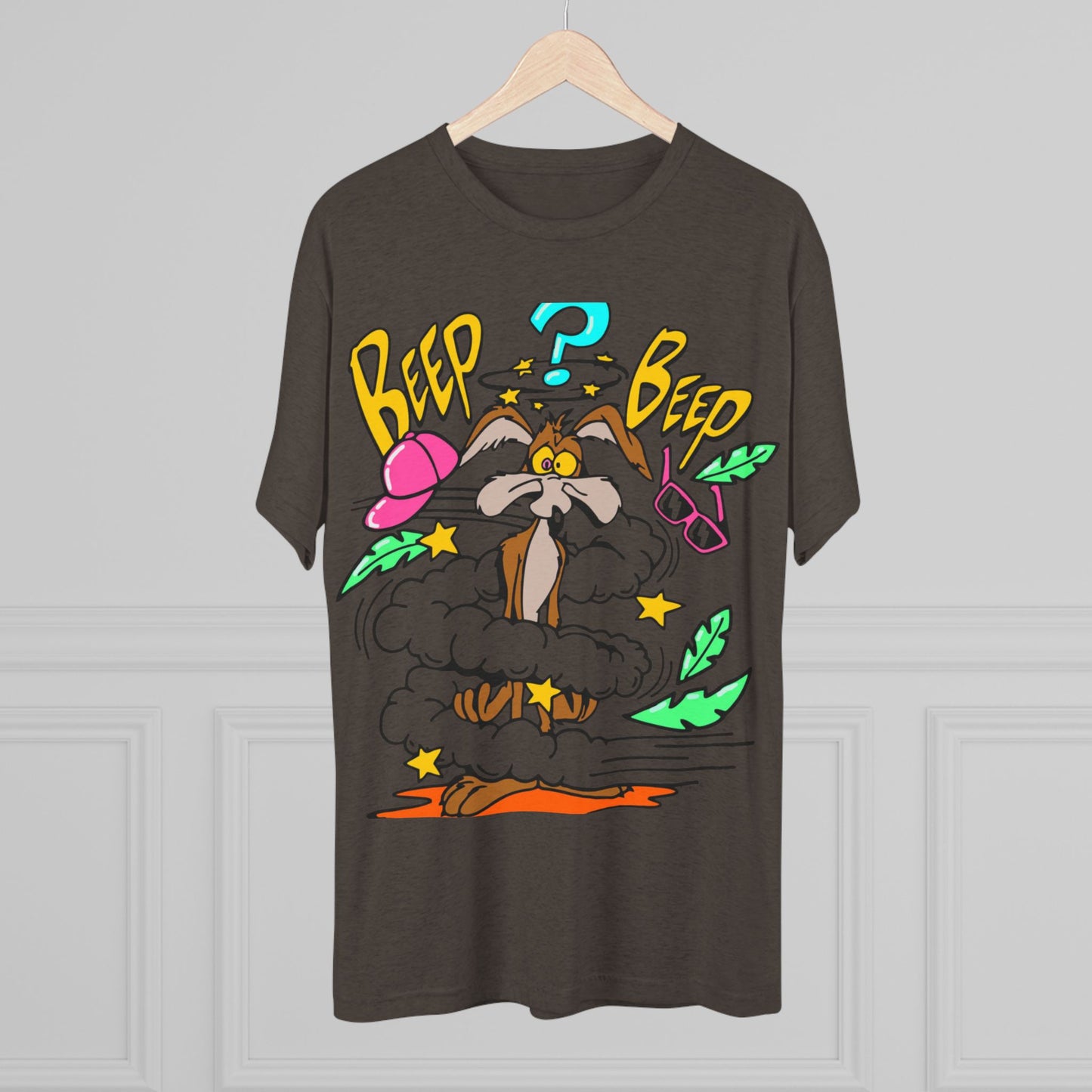 Fun Cartoon Tee, Comfy Graphic T-Shirt, Unisex Humor Shirt, Cute Animal Design Top, Gift for Animal Lovers