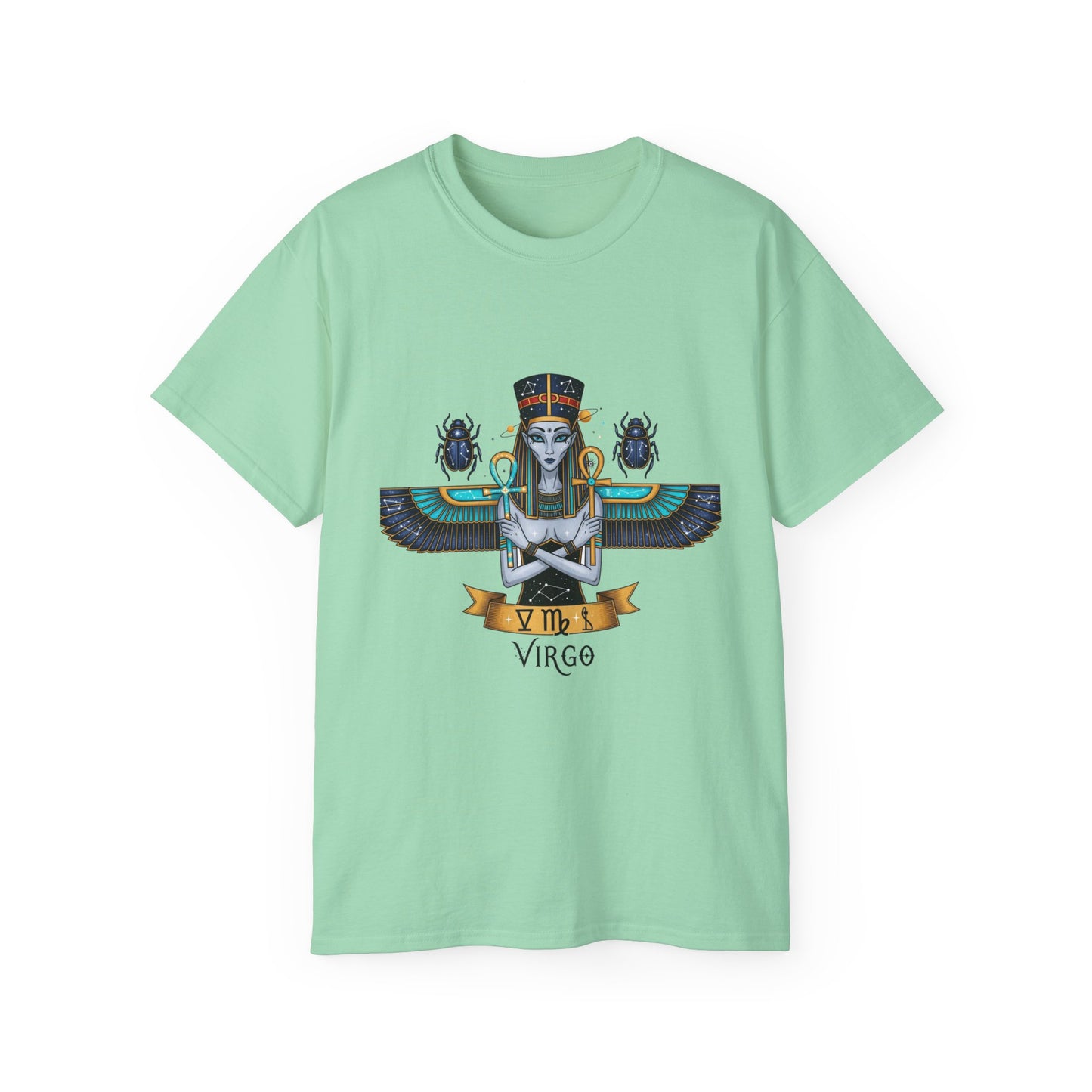 Virgo Zodiac Unisex Cotton Tee, Astrology Gift, Virgo Season Shirt, Graphic Tee for Her, Horoscope Top, Astrology Apparel