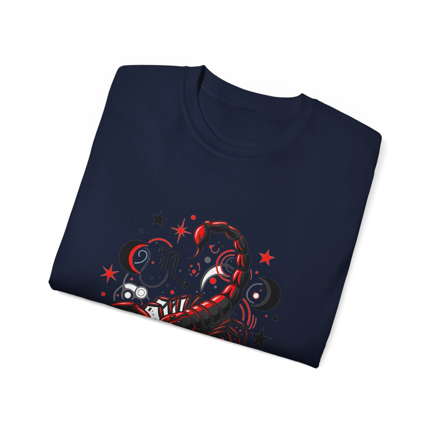 Scorpio Zodiac Tee - Unisex Cotton Shirt, Astrology Gift, Horoscope Tee, Birthday Present, Celestial Apparel