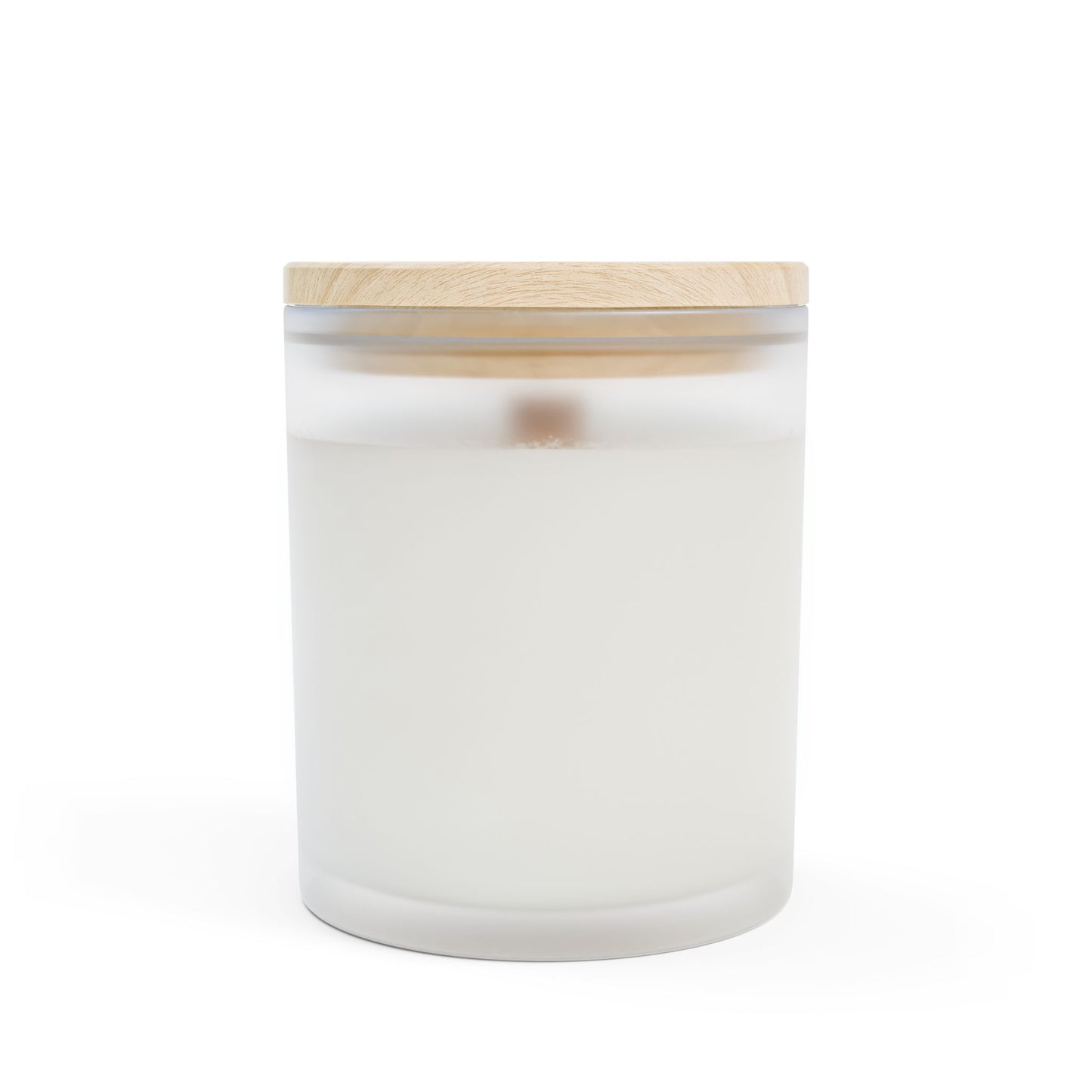 Personalized Frosted Glass Candle | Custom Candles for Home Decor, Relaxation Gifts, Spa Feel, Aromatherapy, Housewarming
