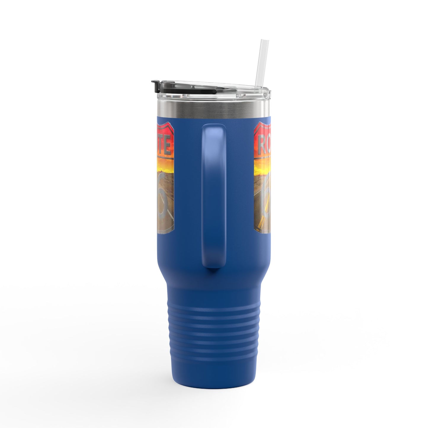 Route 66 Insulated Travel Mug - 40oz Adventure Cup for Road Trips