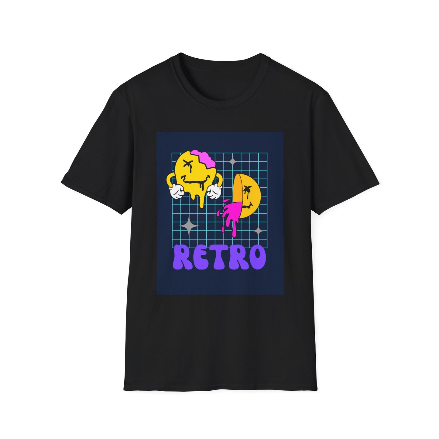 Retro Vibes T-Shirt, Vintage Tee, Graphic Shirt, 90s Style Top, Unisex Clothing, Hipster Apparel