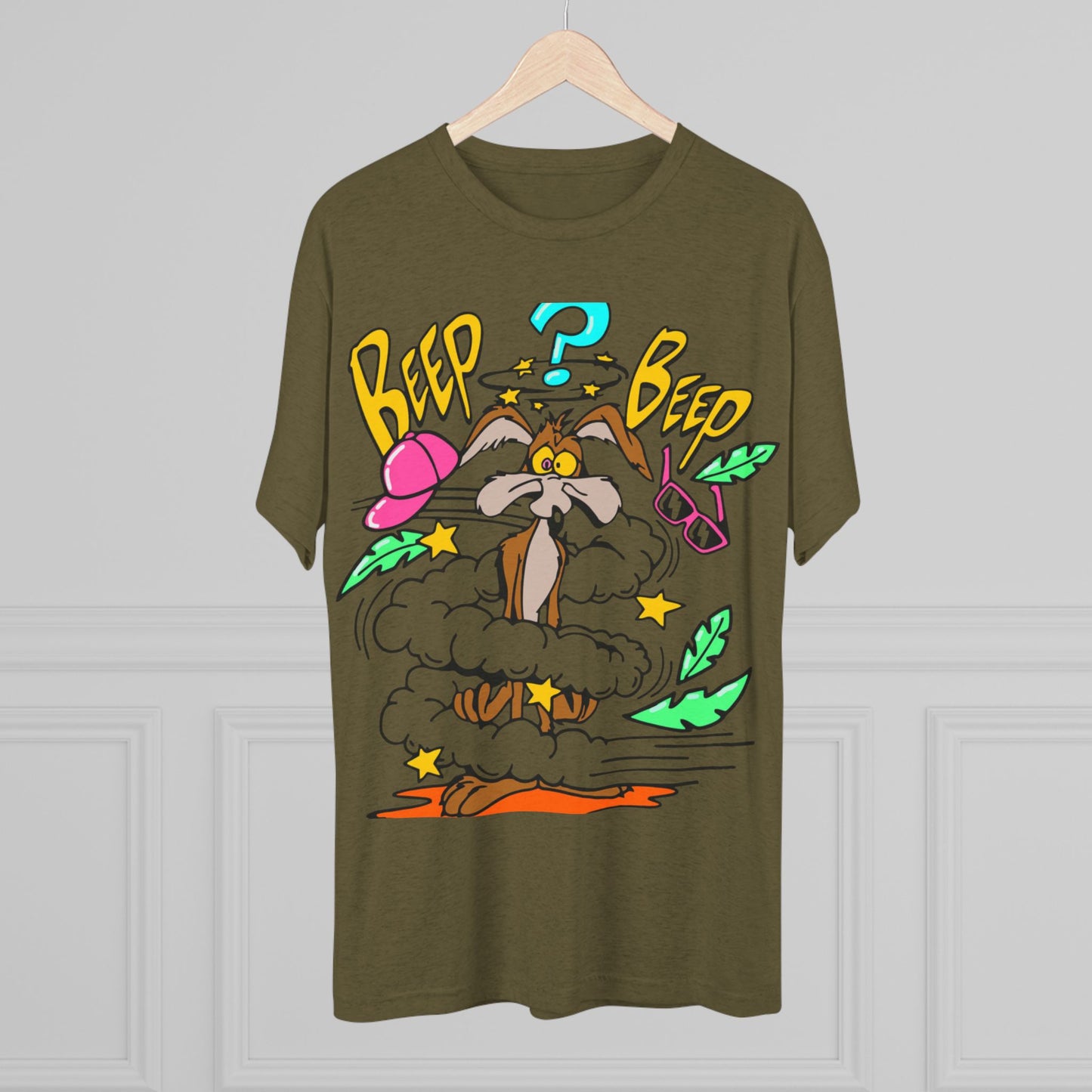Fun Cartoon Tee, Comfy Graphic T-Shirt, Unisex Humor Shirt, Cute Animal Design Top, Gift for Animal Lovers