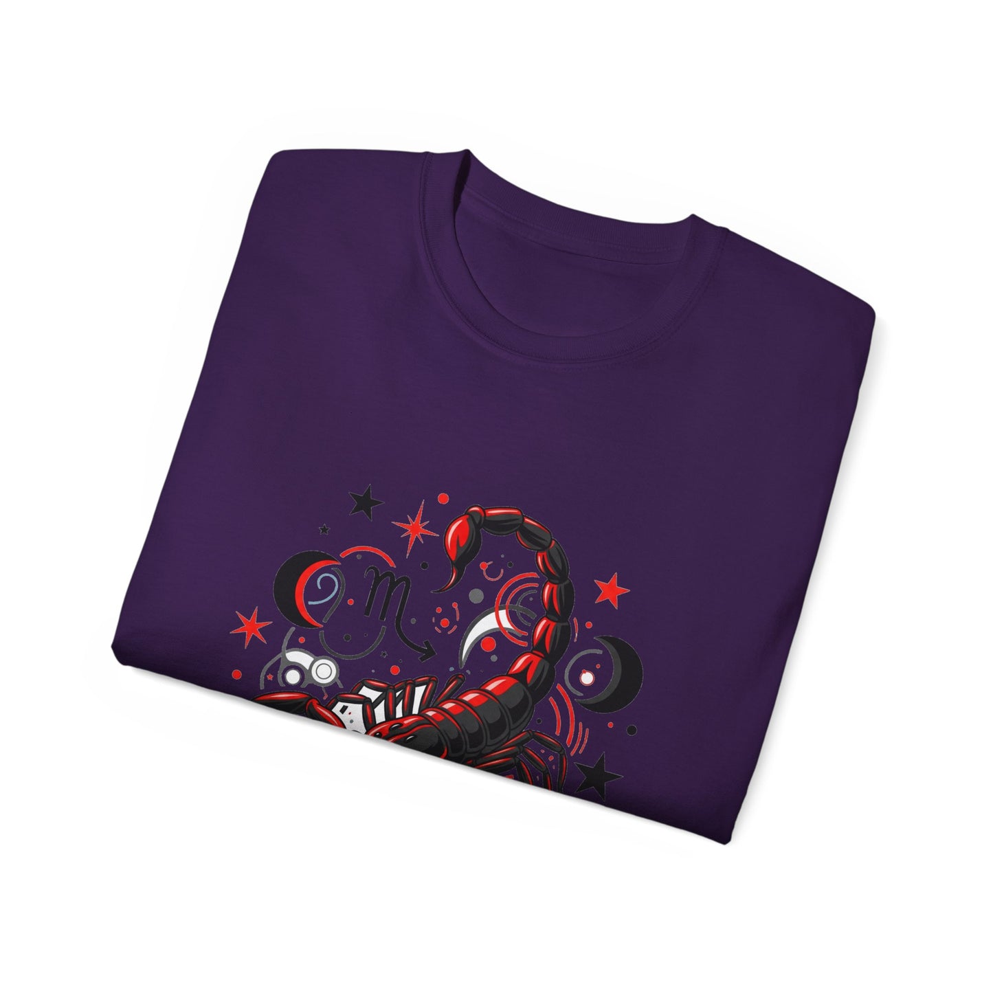 Scorpio Zodiac Tee - Unisex Cotton Shirt, Astrology Gift, Horoscope Tee, Birthday Present, Celestial Apparel