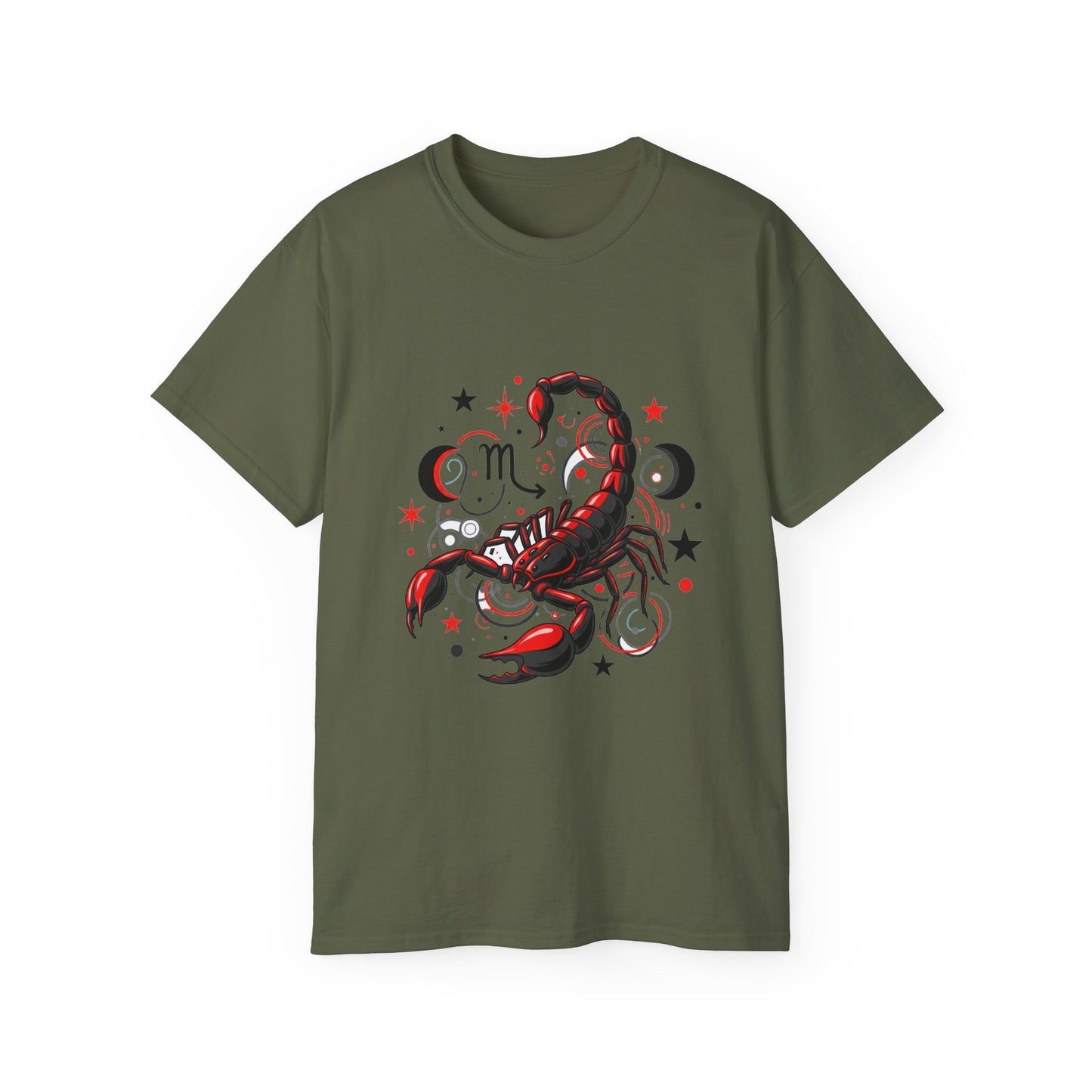 Scorpio Zodiac Tee - Unisex Cotton Shirt, Astrology Gift, Horoscope Tee, Birthday Present, Celestial Apparel
