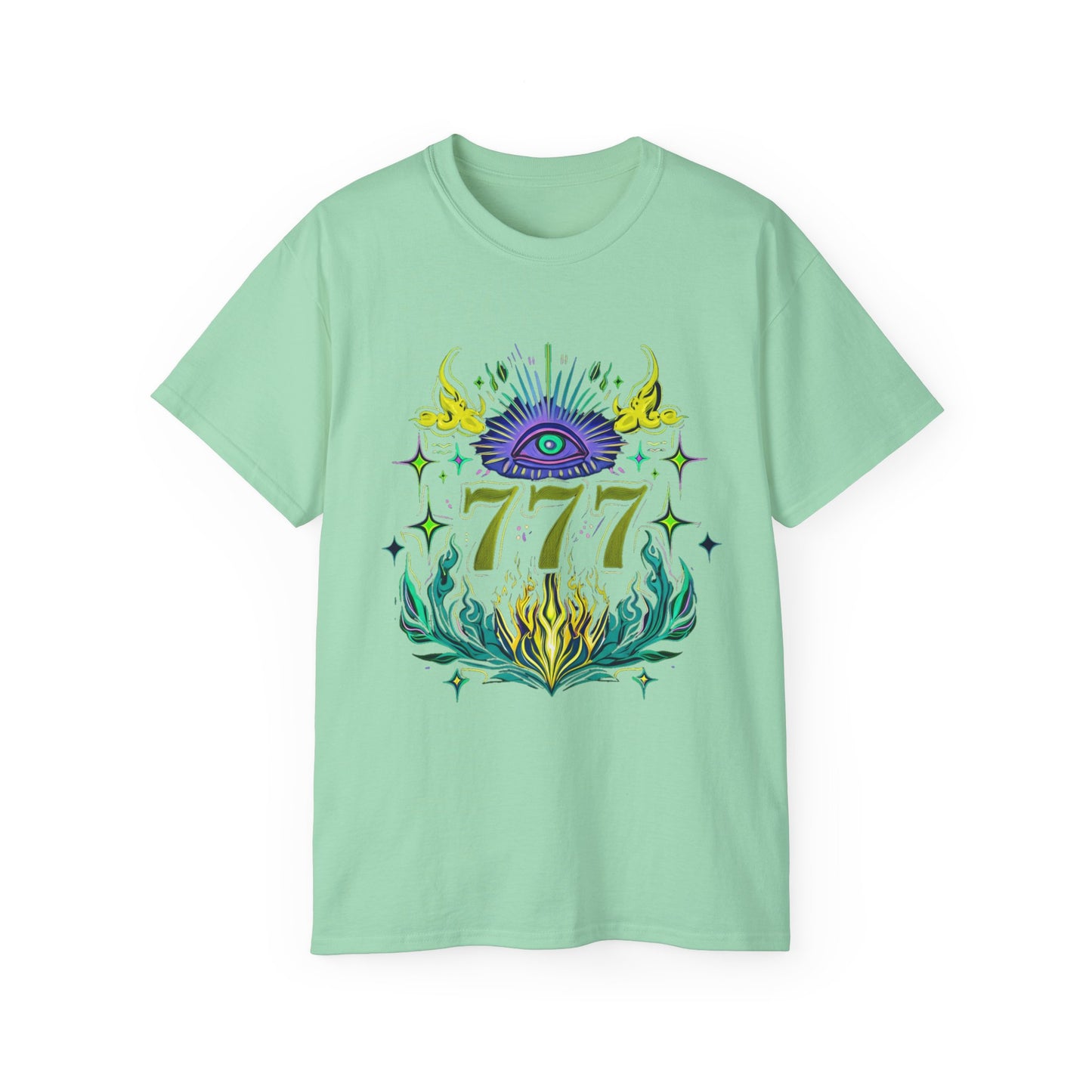 Mystical Eye Graphic Tee | Spiritual Gift, Unisex T-Shirt, Festival Wear, Astrology Shirt, Bohemian Style