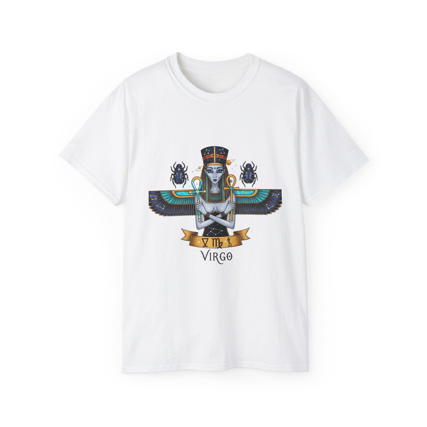 Virgo Zodiac Unisex Cotton Tee, Astrology Gift, Virgo Season Shirt, Graphic Tee for Her, Horoscope Top, Astrology Apparel