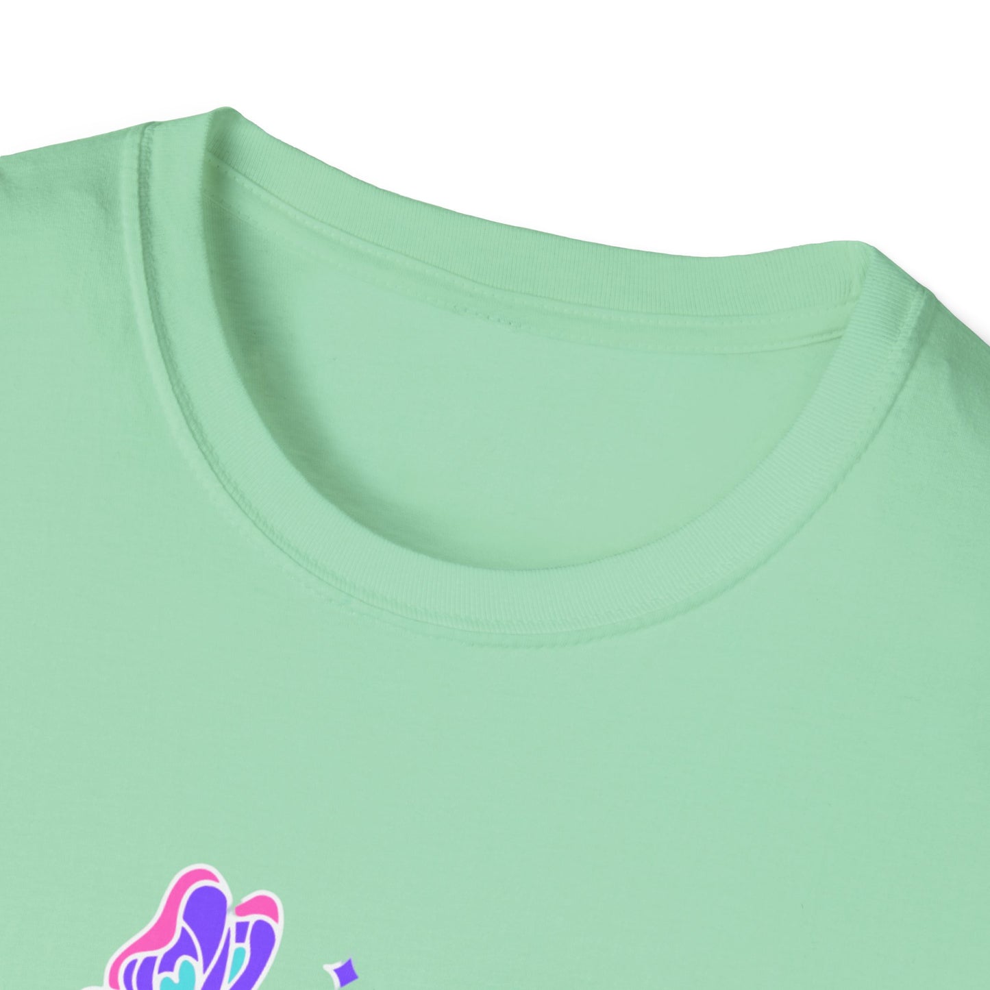 Dreamy Unisex Softstyle T-Shirt, Whimsical Shirt, Casual Wear, Nature Lover Gift, Eco-Friendly Tee, Unique Graphic Tee