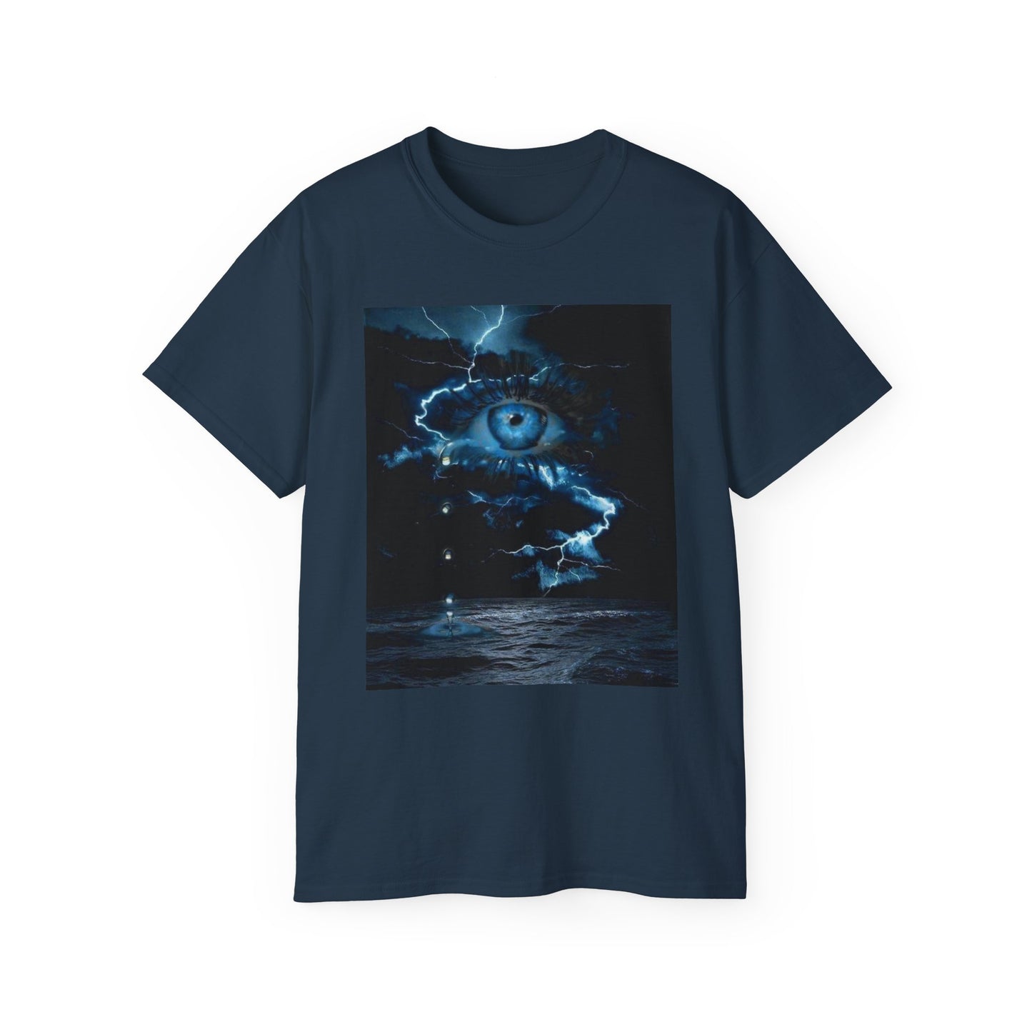 Mystical Eye Graphic Tee, Unisex Cotton T-Shirt, Spiritual Shirt, Casual Wear for Art Lovers, Gift for Birthdays, Festivals