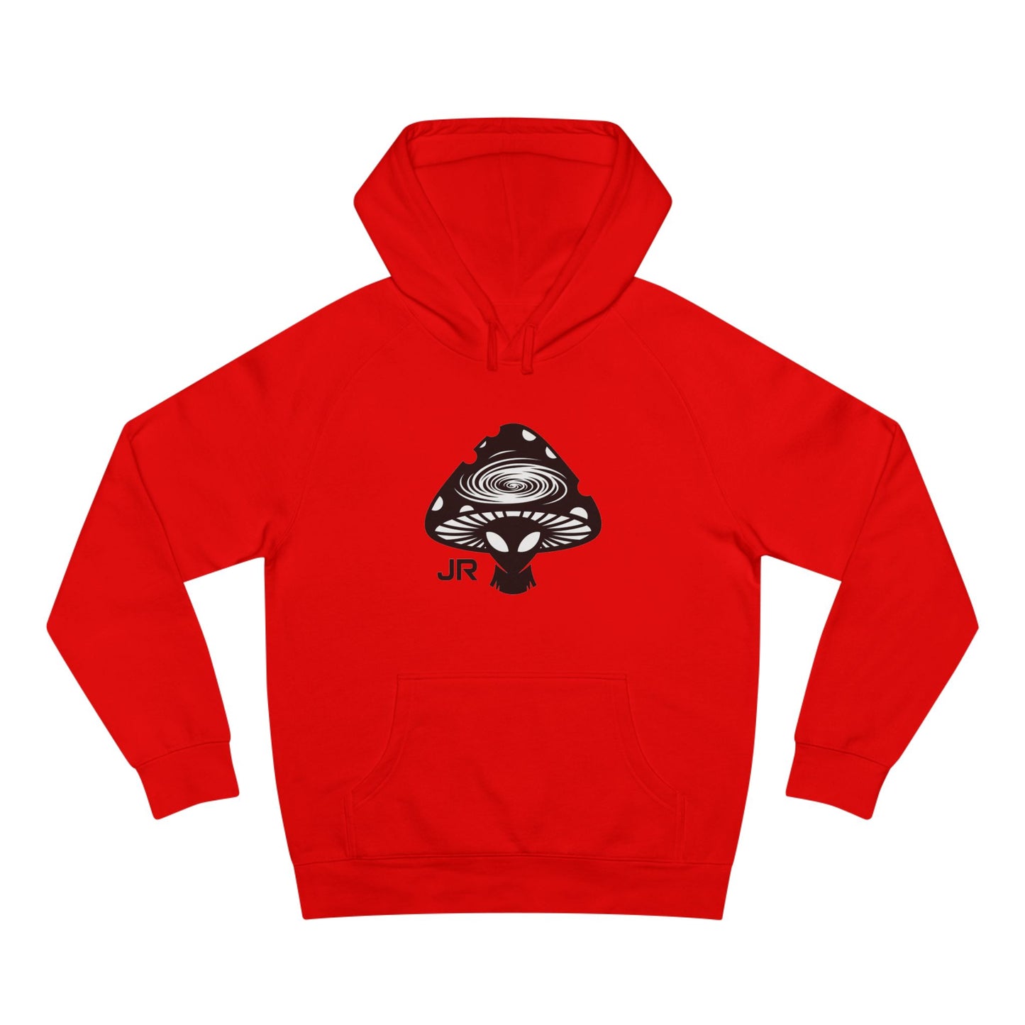Cosmic Mushroom Unisex Hoodie, Planetary Vibes Sweatshirt, Psychedelic Gift for Nature Lovers, Unique Apparel for Festivals