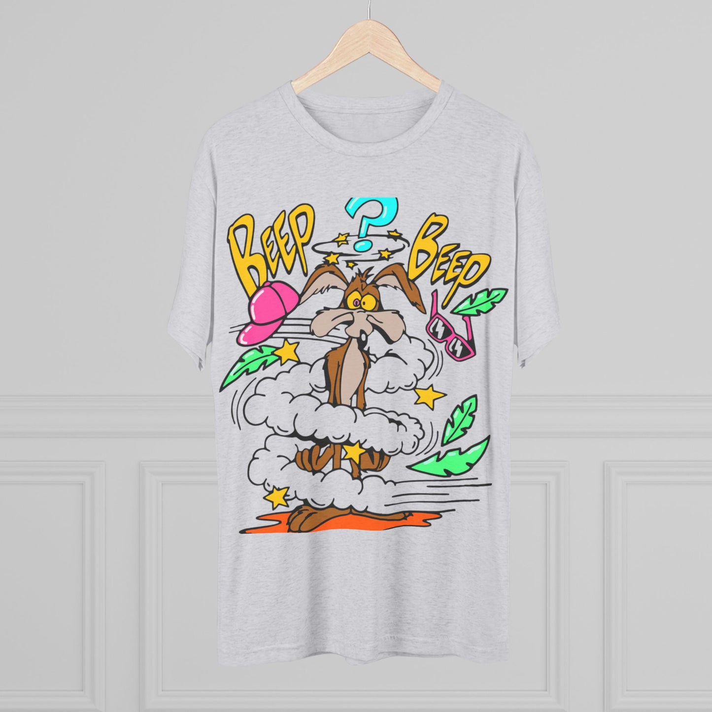 Fun Cartoon Tee, Comfy Graphic T-Shirt, Unisex Humor Shirt, Cute Animal Design Top, Gift for Animal Lovers