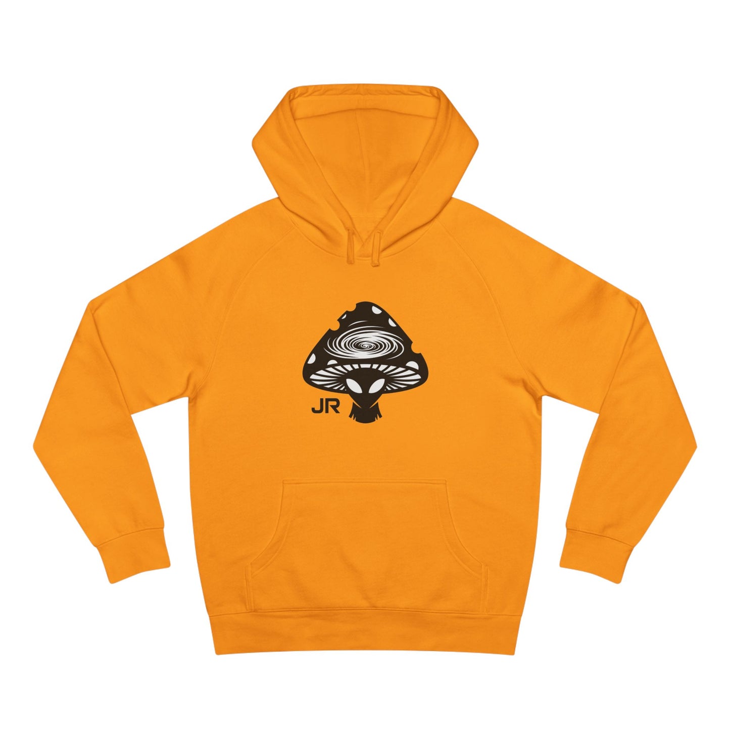 Cosmic Mushroom Unisex Hoodie, Planetary Vibes Sweatshirt, Psychedelic Gift for Nature Lovers, Unique Apparel for Festivals