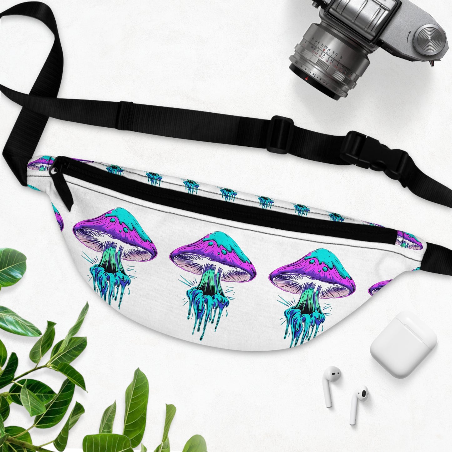 Colorful Jellyfish Fanny Pack, Trendy Waist Bag, Summer Accessory, Festival Essentials, Outdoor Adventure Bag, Unique Gift Idea