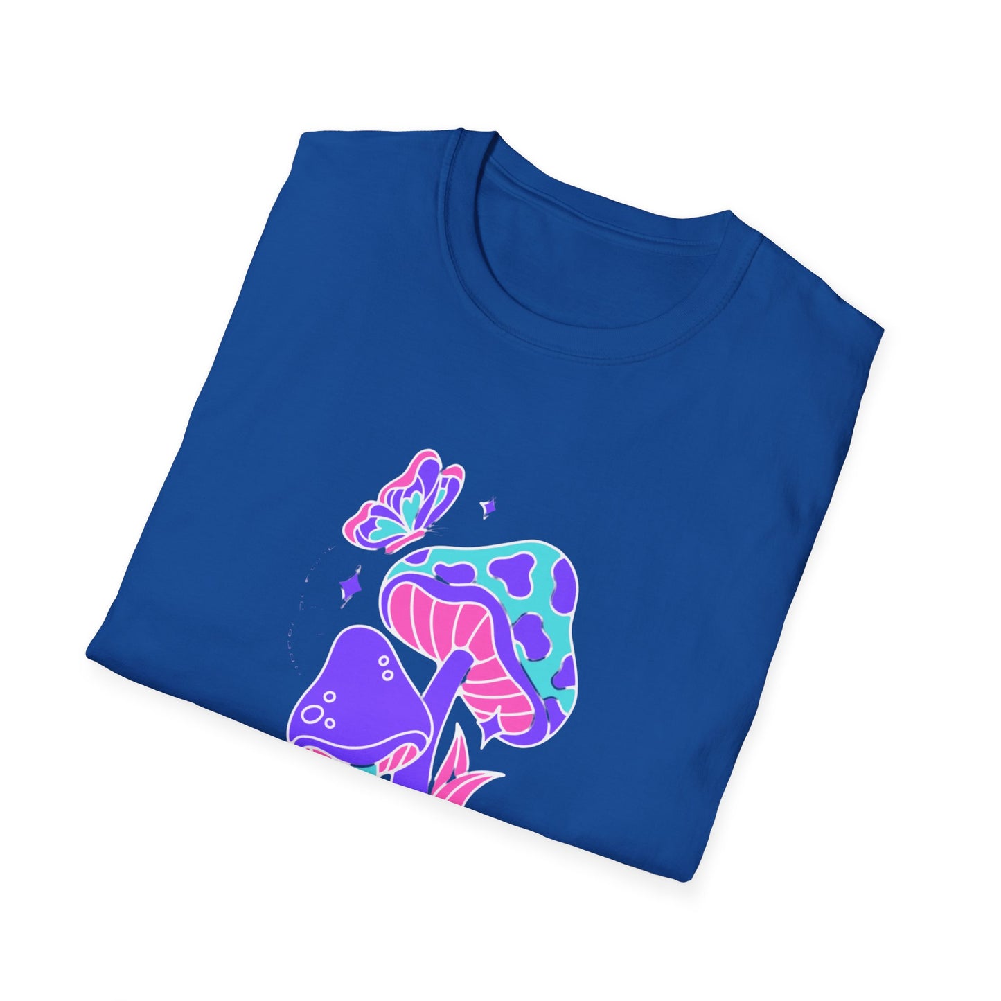Dreamy Unisex Softstyle T-Shirt, Whimsical Shirt, Casual Wear, Nature Lover Gift, Eco-Friendly Tee, Unique Graphic Tee