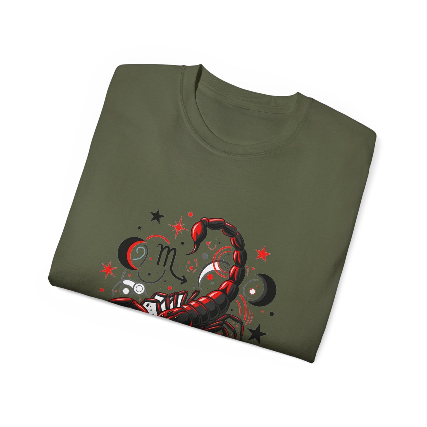 Scorpio Zodiac Tee - Unisex Cotton Shirt, Astrology Gift, Horoscope Tee, Birthday Present, Celestial Apparel