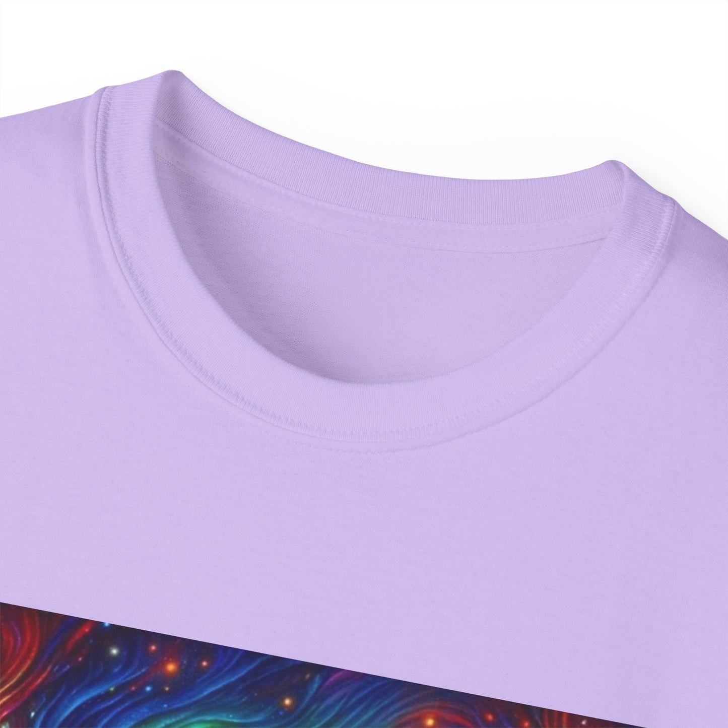 Cosmic Adventure Tee - Unisex Ultra Cotton T-Shirt, UFO Graphic Tee, Colorful Sci-Fi Shirt, Perfect for Festivals, Gift for Space Lovers