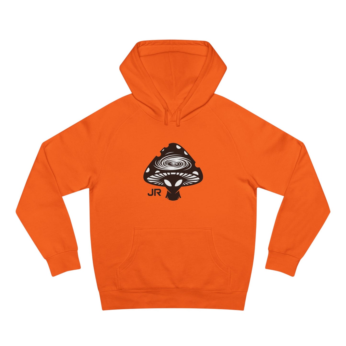 Cosmic Mushroom Unisex Hoodie, Planetary Vibes Sweatshirt, Psychedelic Gift for Nature Lovers, Unique Apparel for Festivals