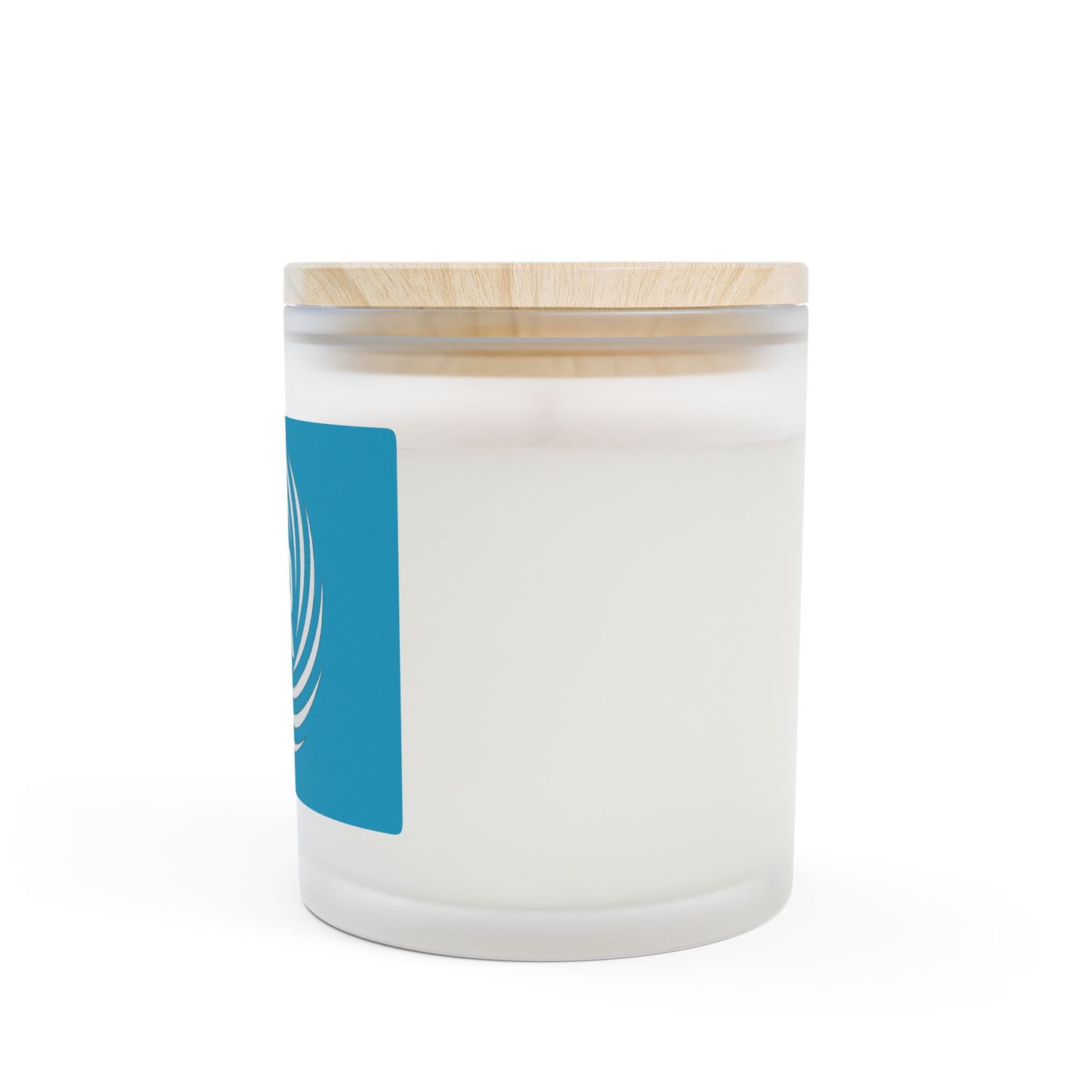 Personalized Frosted Glass Candle | Custom Candles for Home Decor, Relaxation Gifts, Spa Feel, Aromatherapy, Housewarming