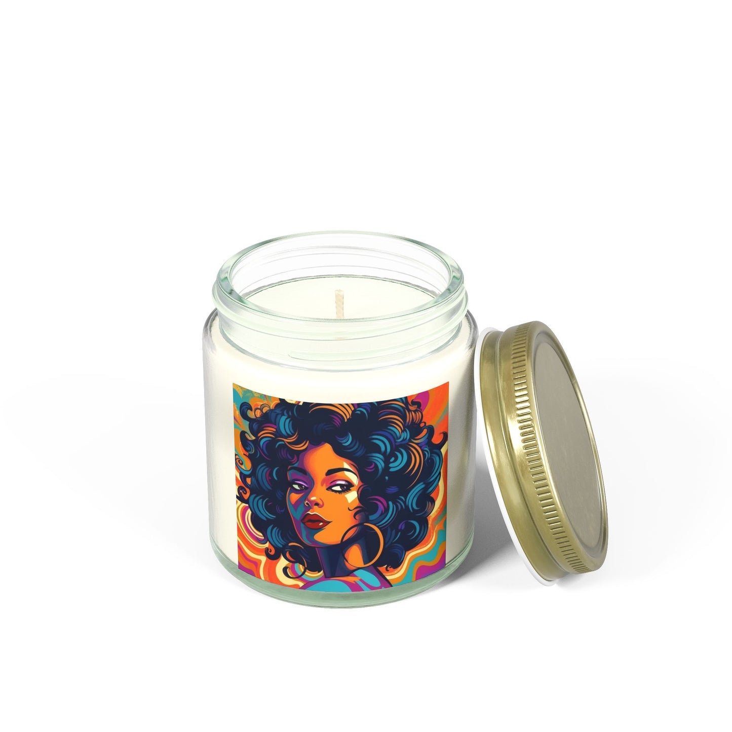 Scented Candles, Coconut Apricot Wax (4oz, 9oz)