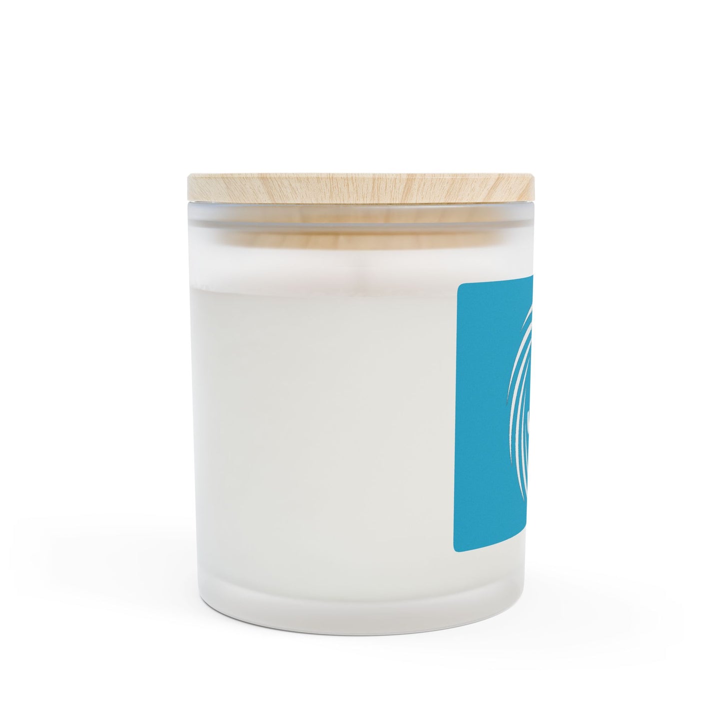 Personalized Frosted Glass Candle | Custom Candles for Home Decor, Relaxation Gifts, Spa Feel, Aromatherapy, Housewarming