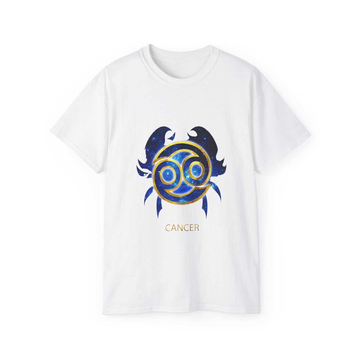 Cancer Zodiac Tee, Unisex Cotton T-Shirt, Astrology Gift, Horoscope Shirt, Birthday Outfit, Celestial Apparel
