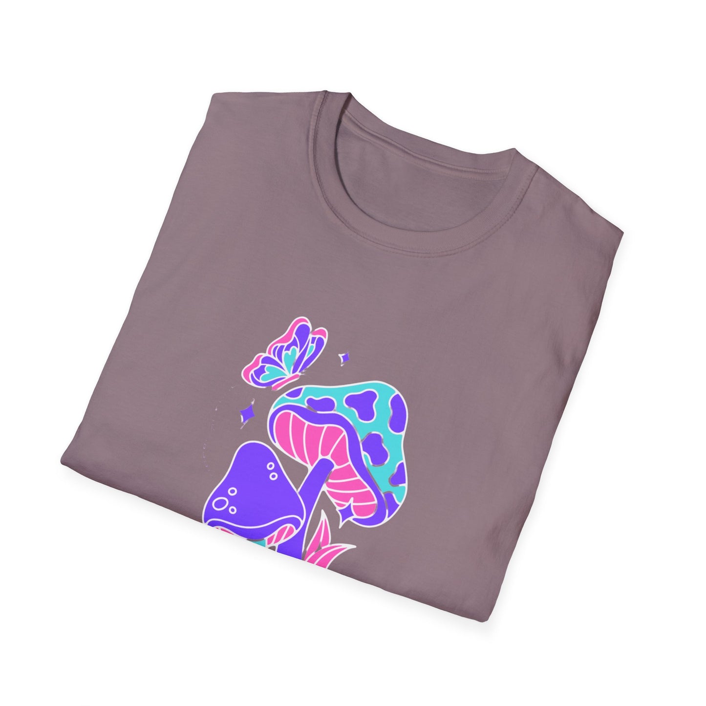 Dreamy Unisex Softstyle T-Shirt, Whimsical Shirt, Casual Wear, Nature Lover Gift, Eco-Friendly Tee, Unique Graphic Tee