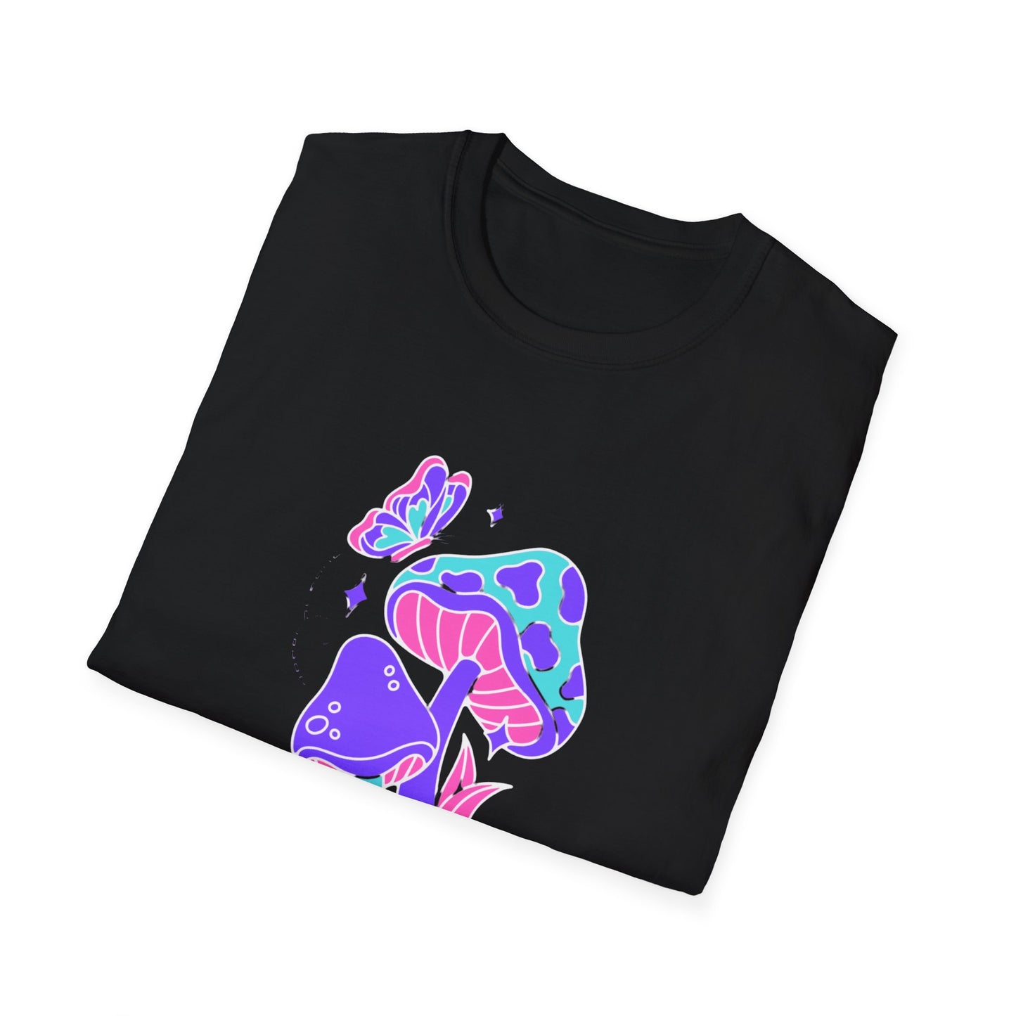 Dreamy Unisex Softstyle T-Shirt, Whimsical Shirt, Casual Wear, Nature Lover Gift, Eco-Friendly Tee, Unique Graphic Tee