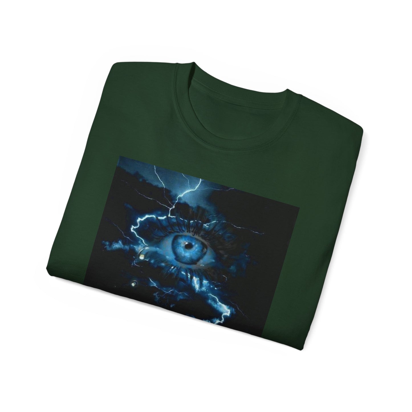 Mystical Eye Graphic Tee, Unisex Cotton T-Shirt, Spiritual Shirt, Casual Wear for Art Lovers, Gift for Birthdays, Festivals