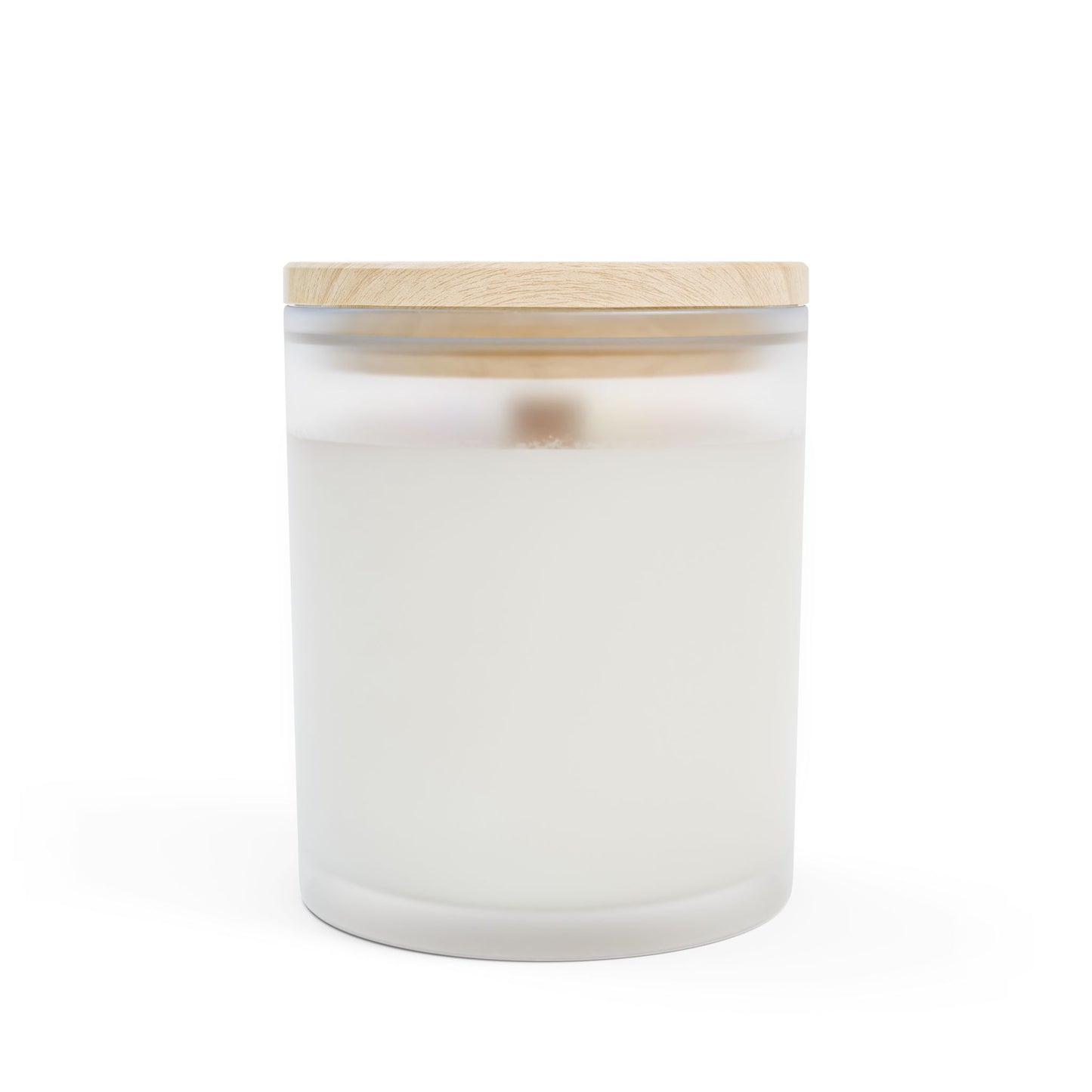 Frosted Glass Candle, 11oz