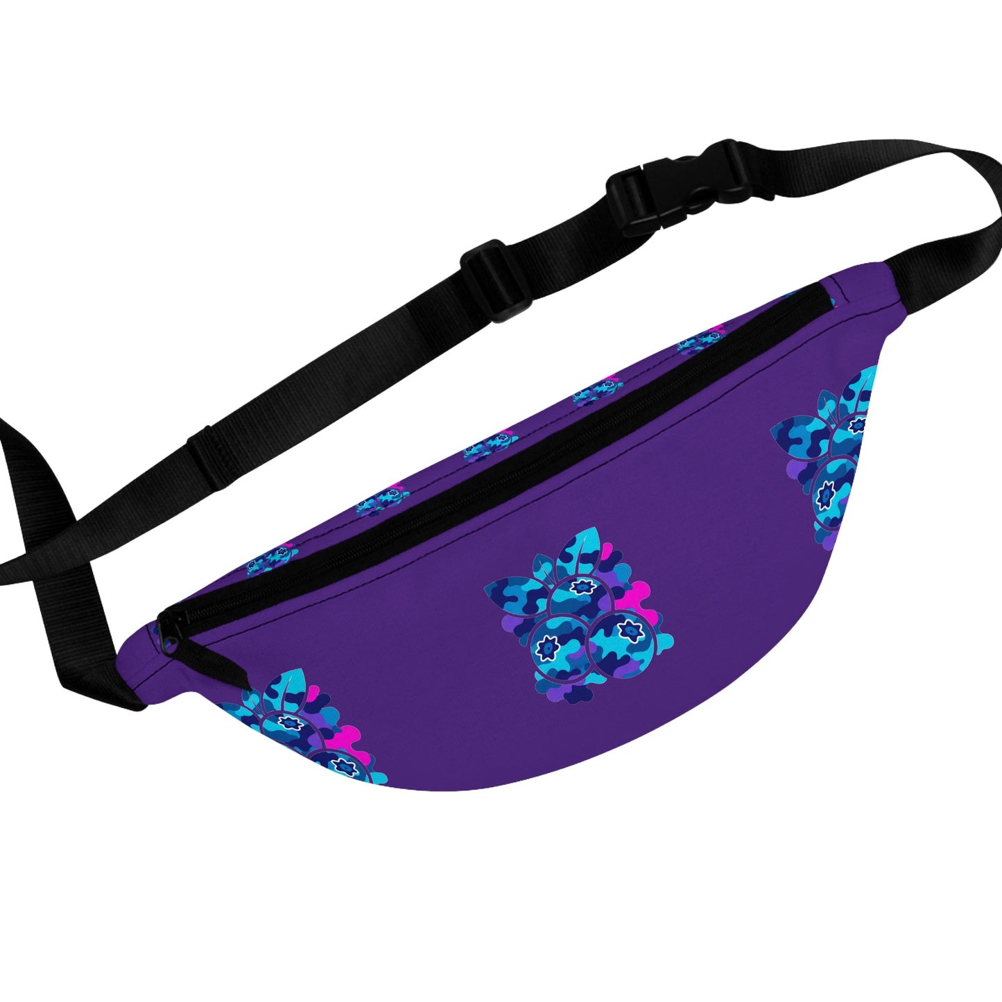 Vibrant Floral Fanny Pack, Festival Belt Bag, Colorful Crossbody Bag, Cute Hip Pack, Adjustable Summer Accessory