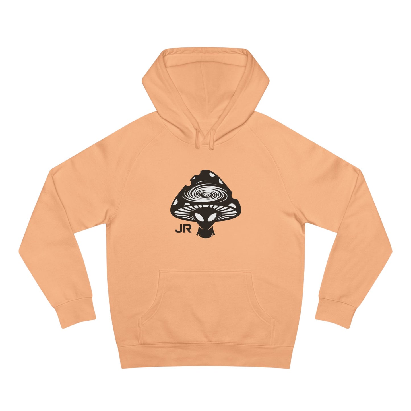Cosmic Mushroom Unisex Hoodie, Planetary Vibes Sweatshirt, Psychedelic Gift for Nature Lovers, Unique Apparel for Festivals