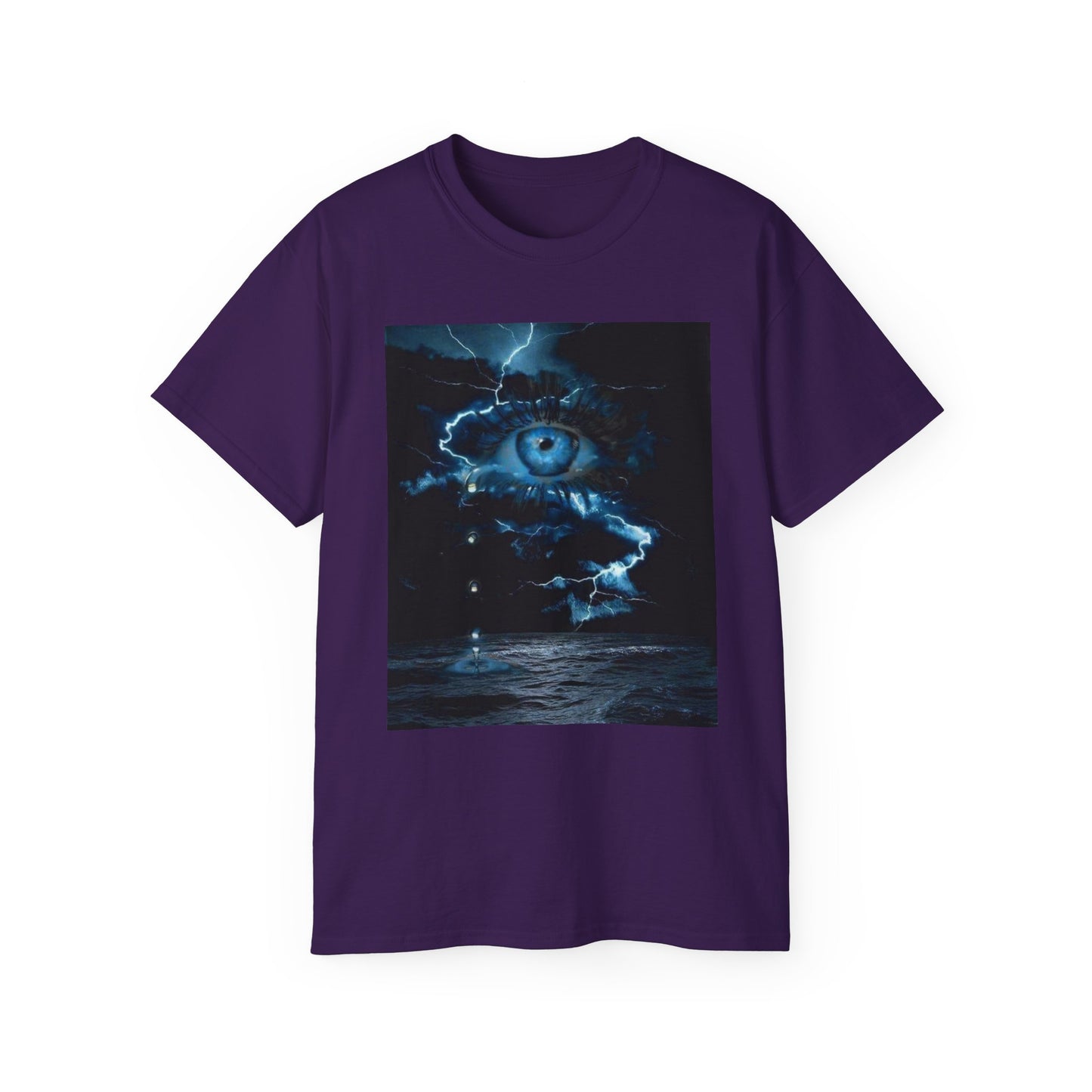 Mystical Eye Graphic Tee, Unisex Cotton T-Shirt, Spiritual Shirt, Casual Wear for Art Lovers, Gift for Birthdays, Festivals