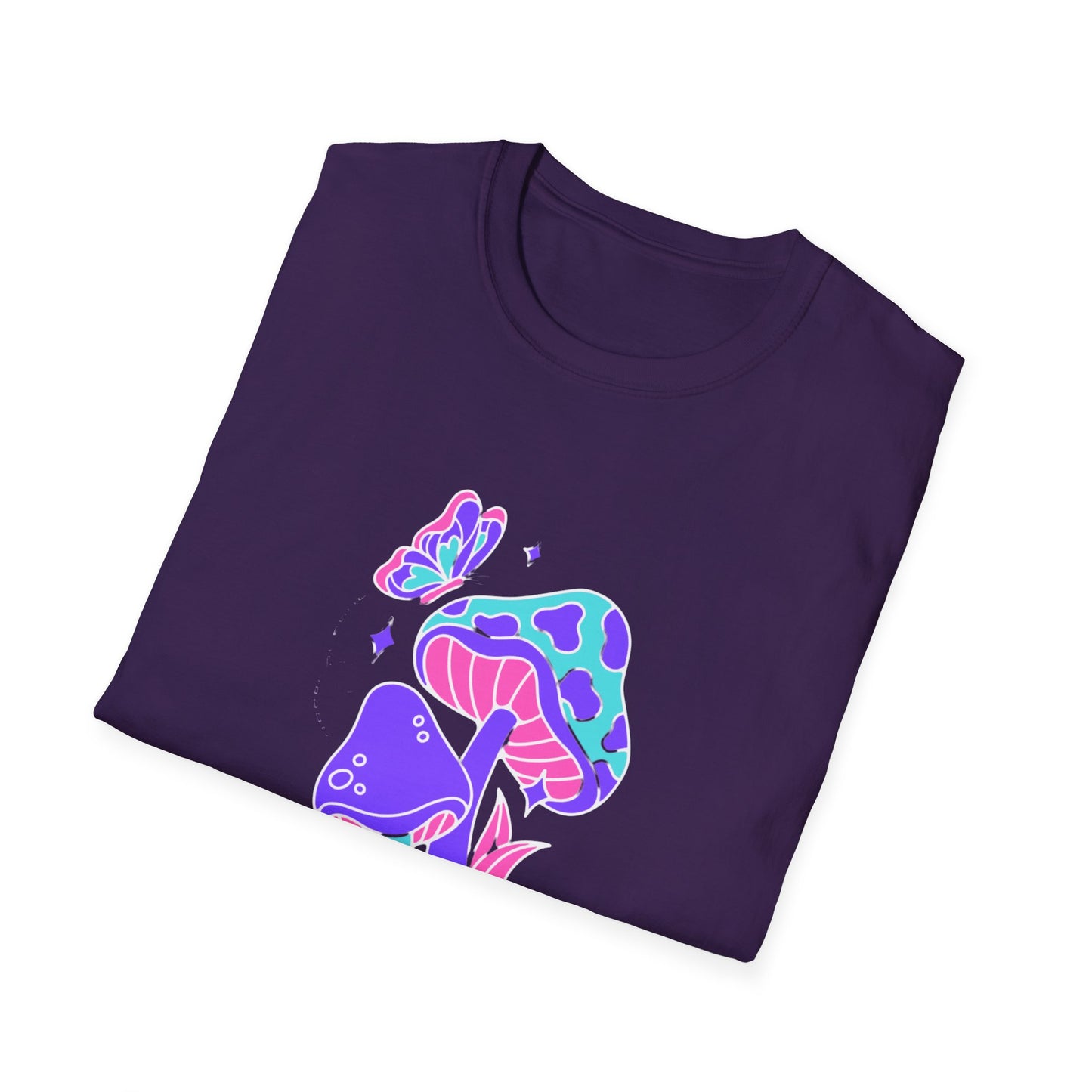 Dreamy Unisex Softstyle T-Shirt, Whimsical Shirt, Casual Wear, Nature Lover Gift, Eco-Friendly Tee, Unique Graphic Tee