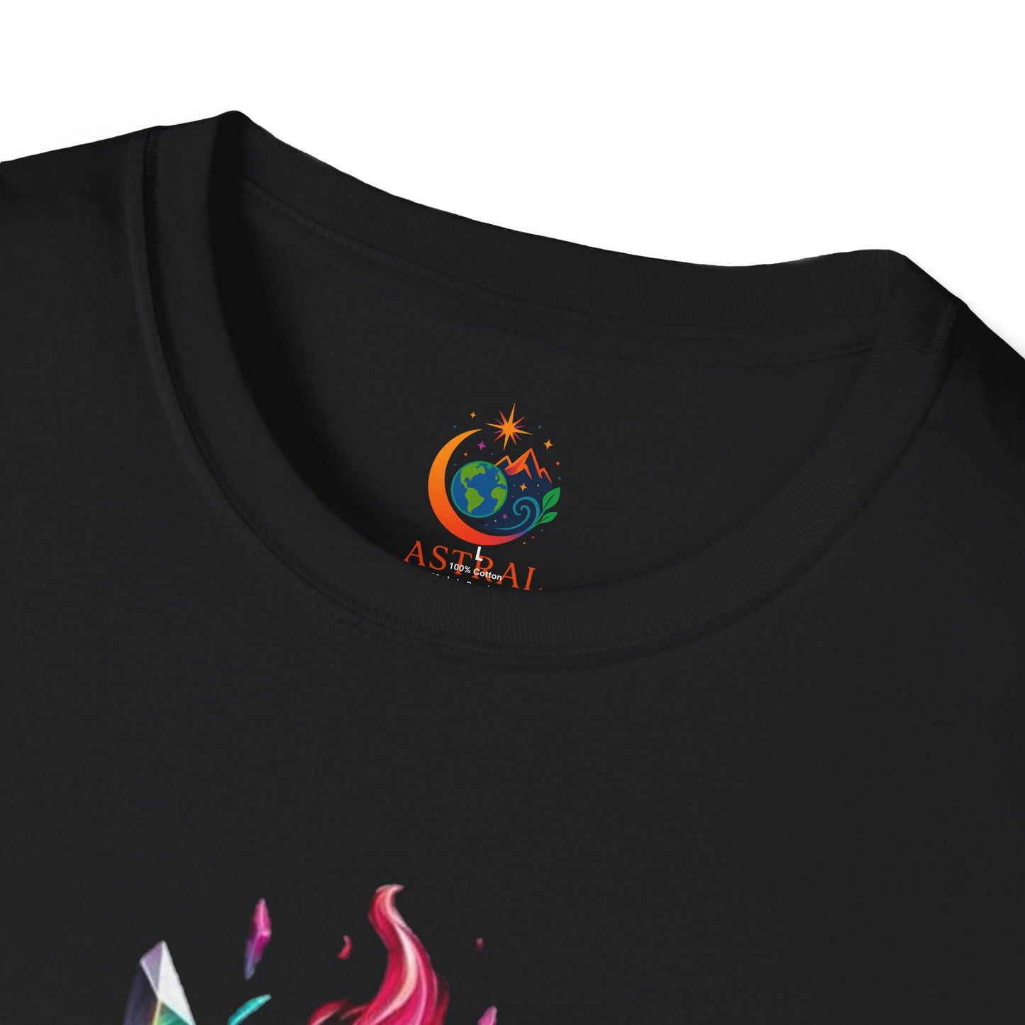 Artistic Heart Wings T-Shirt | Unisex Softstyle Tee, Heart Design Shirt, Graphic Art Tee, Trendy Casual Top, Gift for Art Lovers