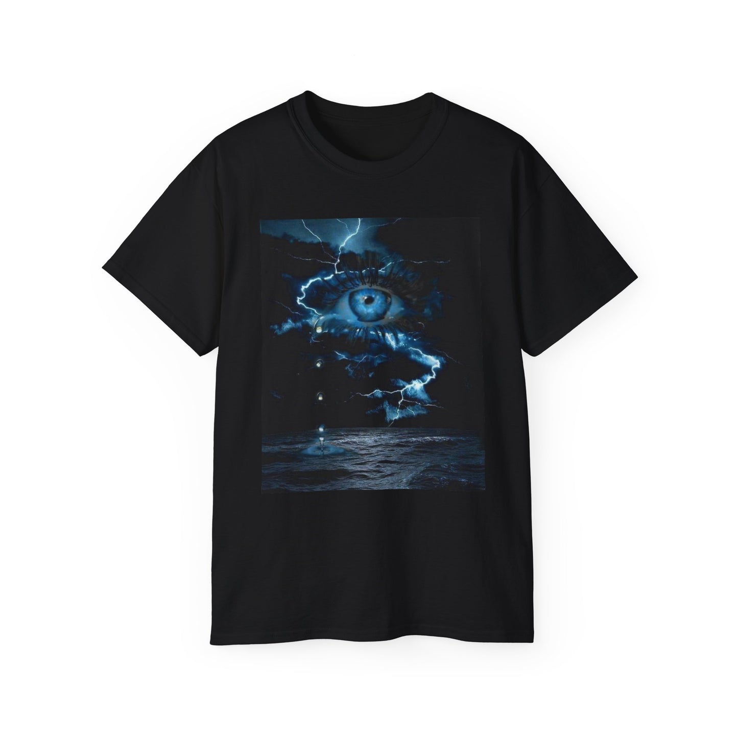 Mystical Eye Graphic Tee, Unisex Cotton T-Shirt, Spiritual Shirt, Casual Wear for Art Lovers, Gift for Birthdays, Festivals
