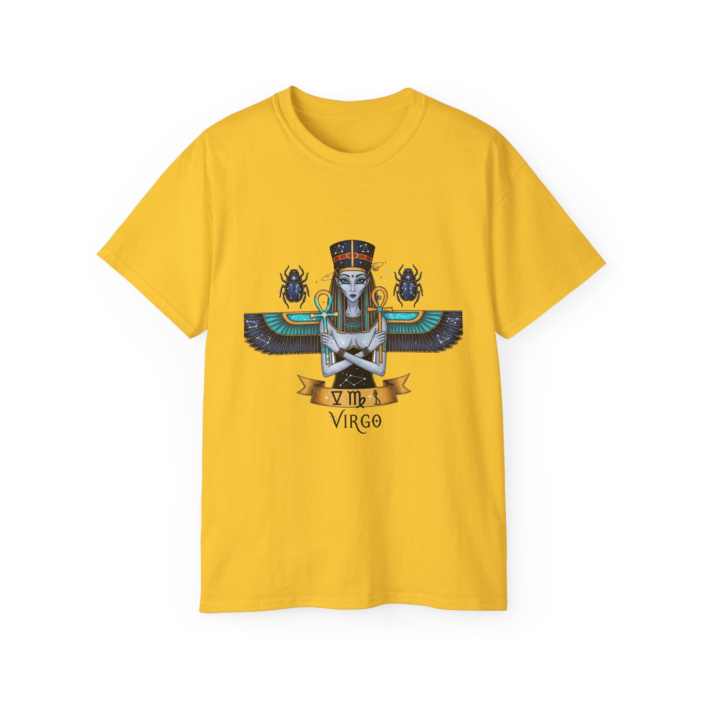 Virgo Zodiac Unisex Cotton Tee, Astrology Gift, Virgo Season Shirt, Graphic Tee for Her, Horoscope Top, Astrology Apparel