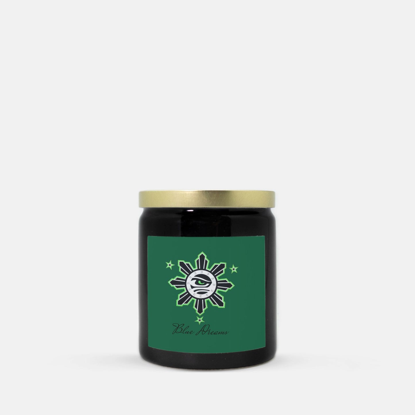 Candle Ceramic 8oz (Black)