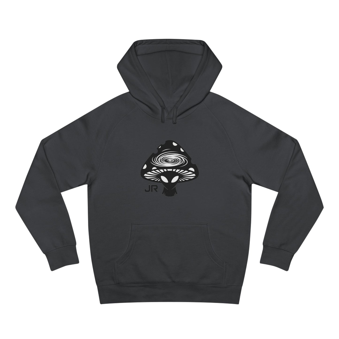 Cosmic Mushroom Unisex Hoodie, Planetary Vibes Sweatshirt, Psychedelic Gift for Nature Lovers, Unique Apparel for Festivals