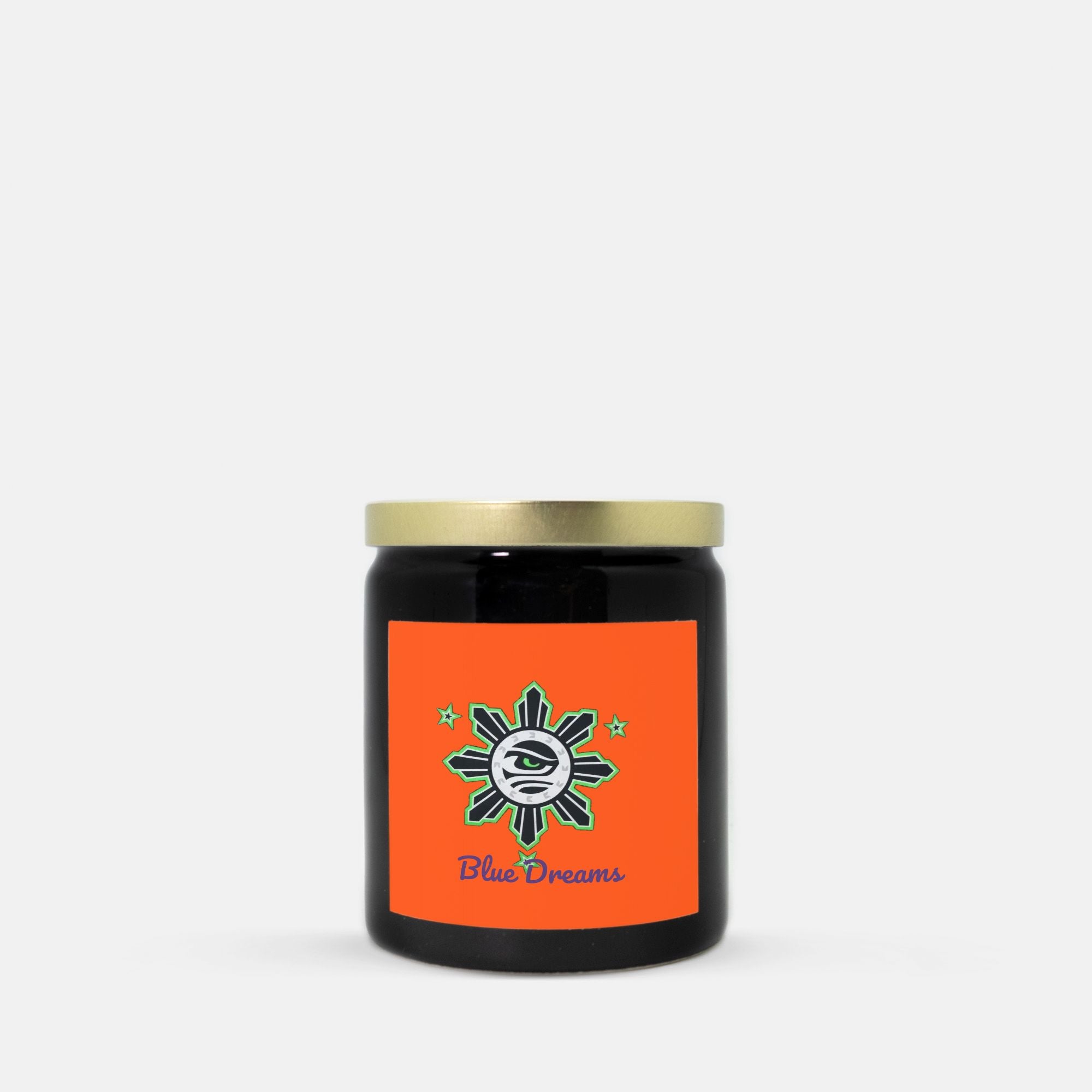 Candle Ceramic 8oz (Black)
